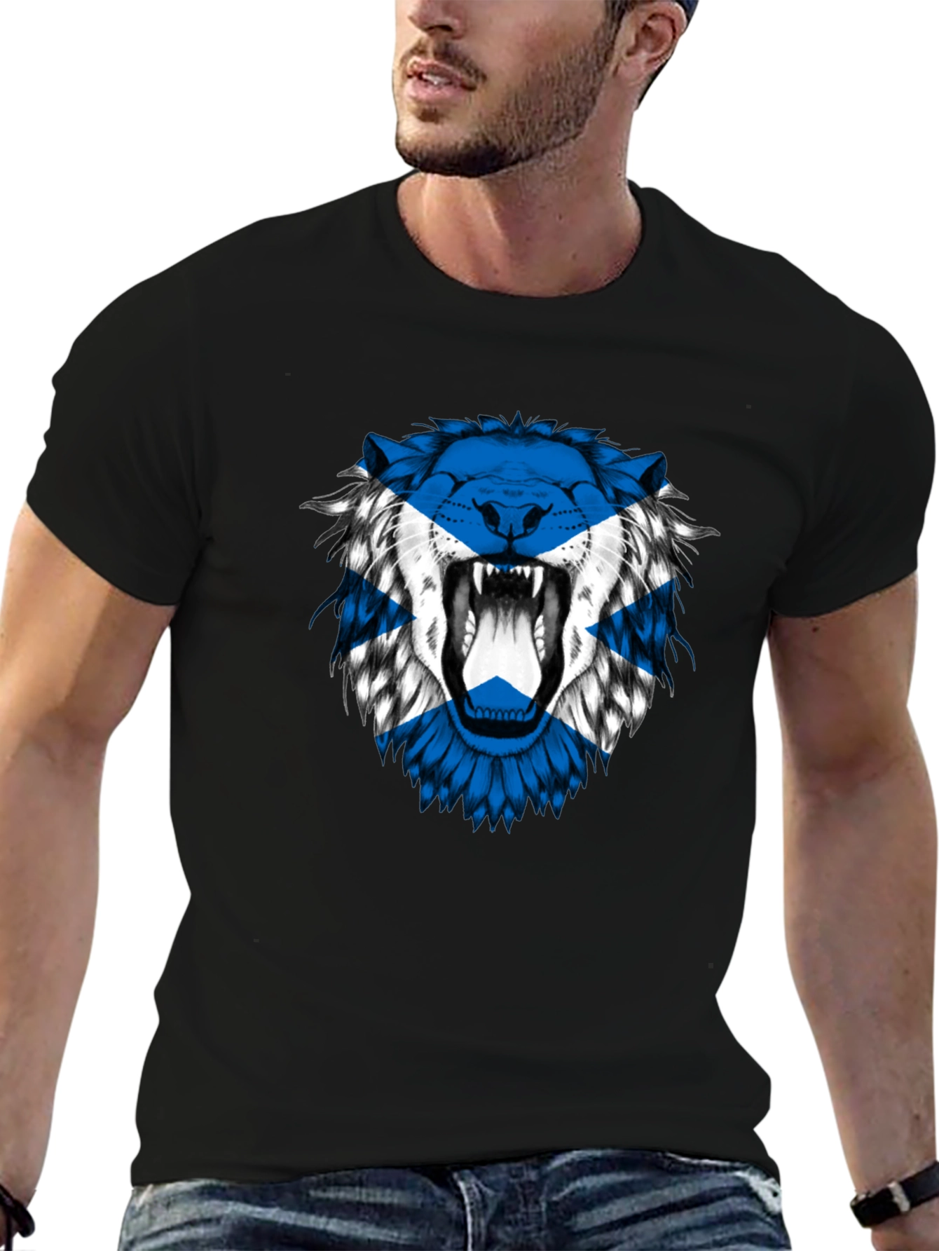 Scottish Lion T-Shirt - Scotland Flag Design