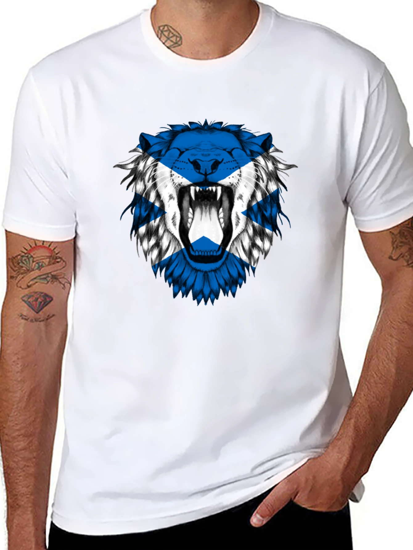 Scottish Lion T-Shirt - Scotland Flag Design