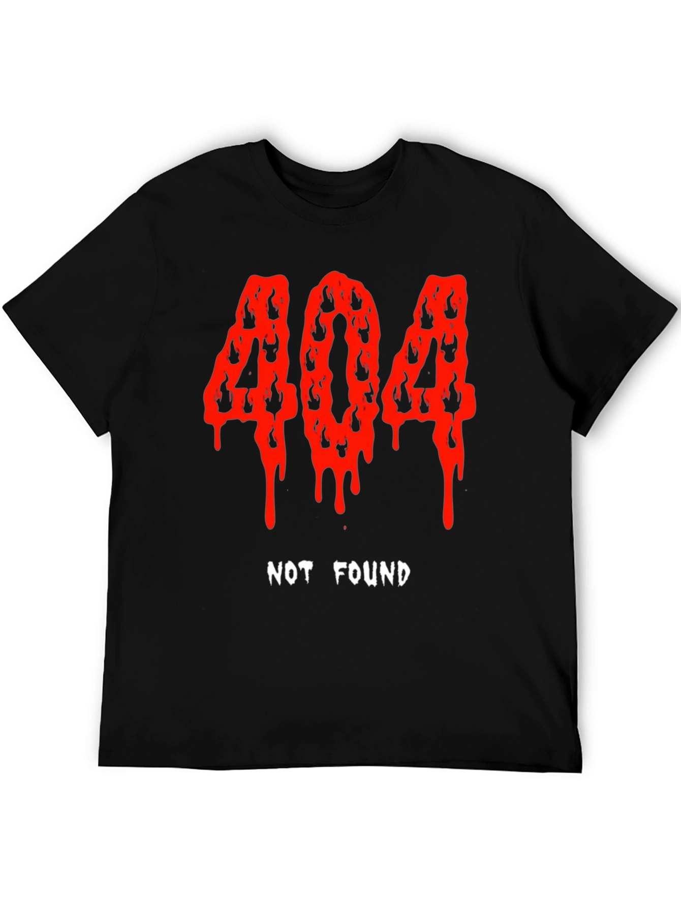 404 Not Found T-Shirt - Unique Graphic Tee