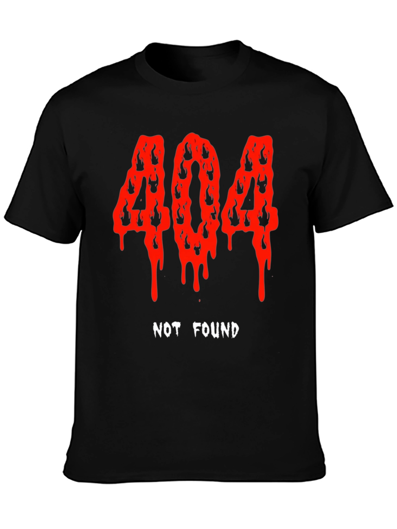 404 Not Found T-Shirt - Unique Graphic Tee