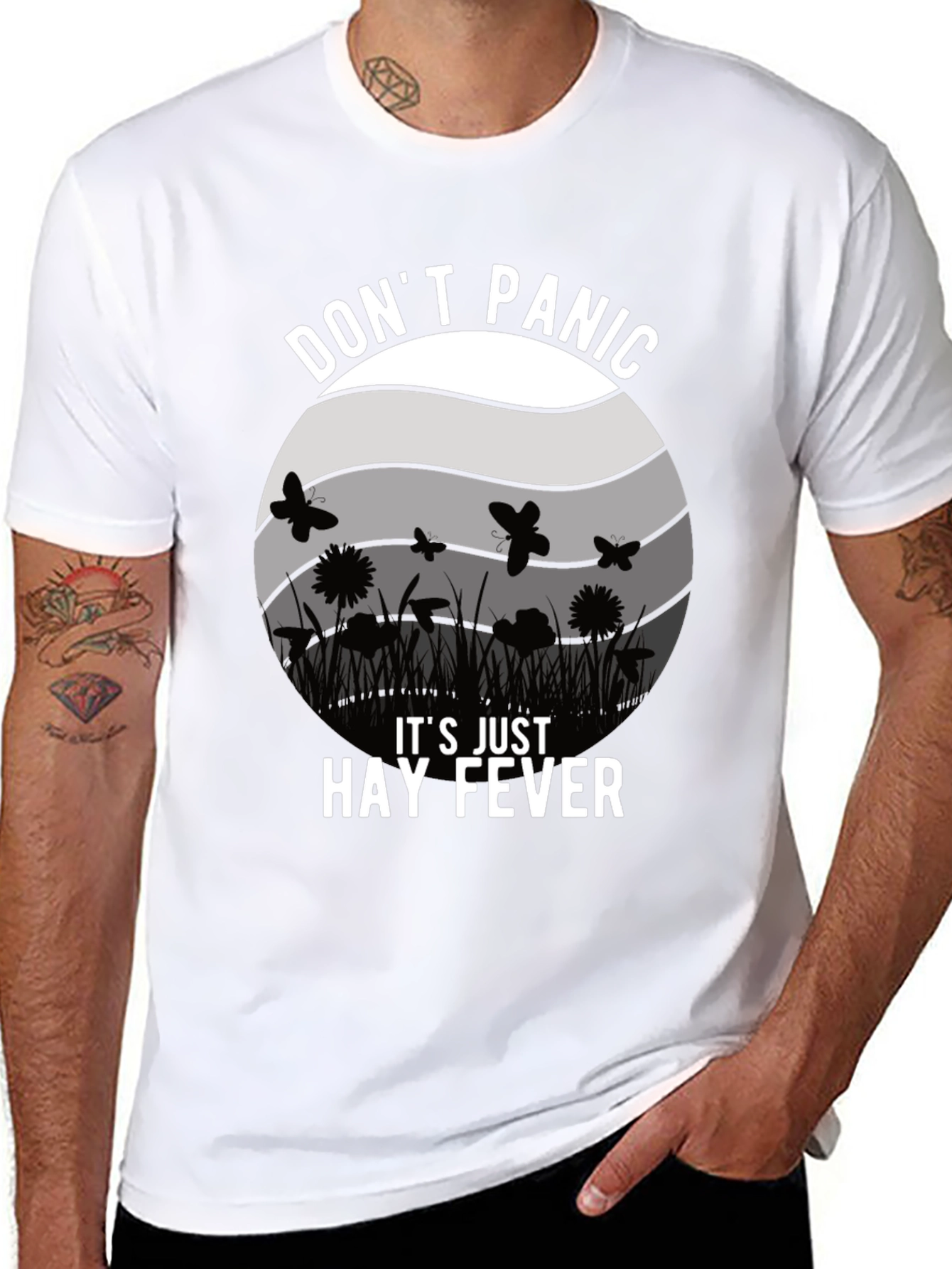 Dont Panic Hay Fever T-Shirt