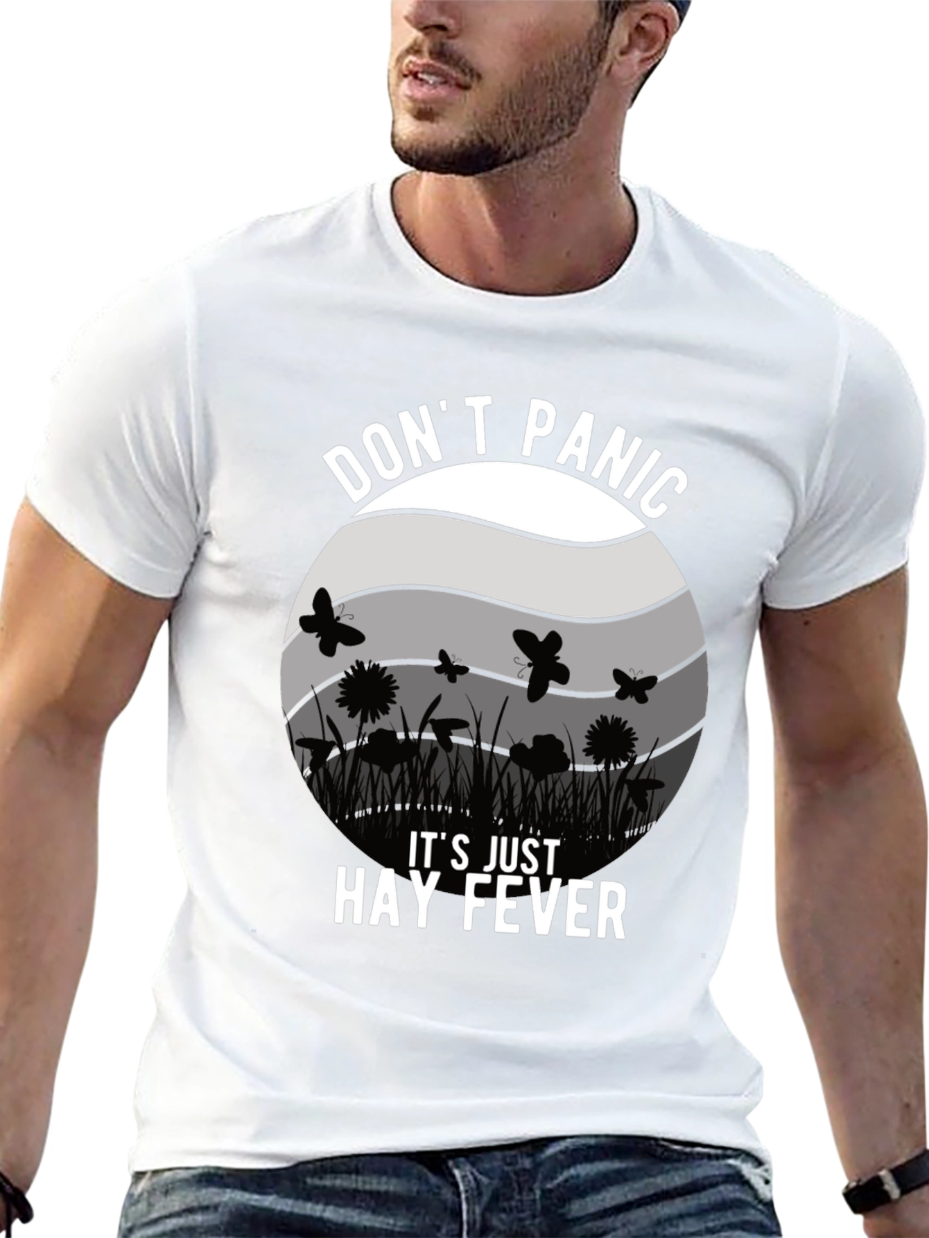 Dont Panic Hay Fever T-Shirt