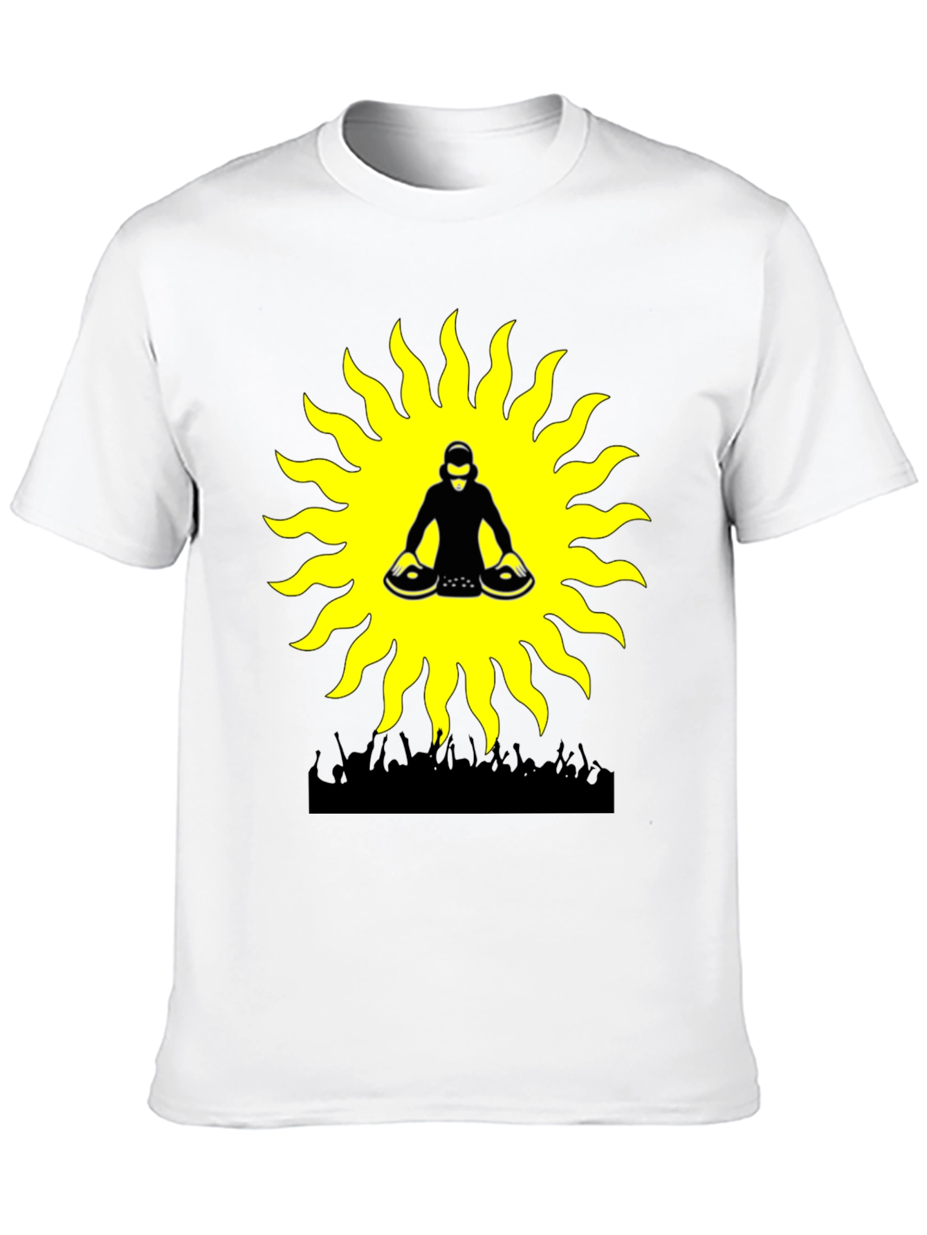 DJ Sun Graphic Tee - Party Vibes