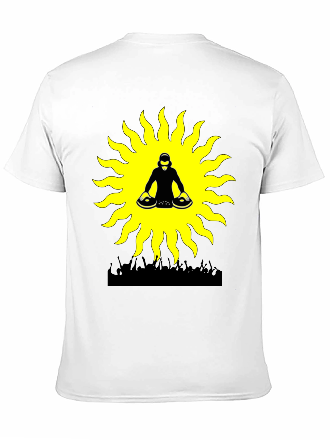 DJ Sun Graphic Tee - Party Vibes