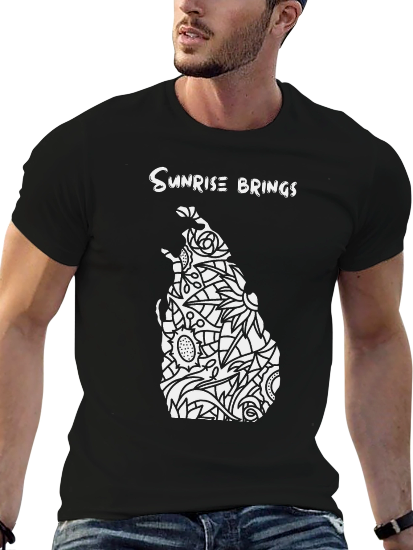 Sunrise Brings Graphic Tee - Island Design