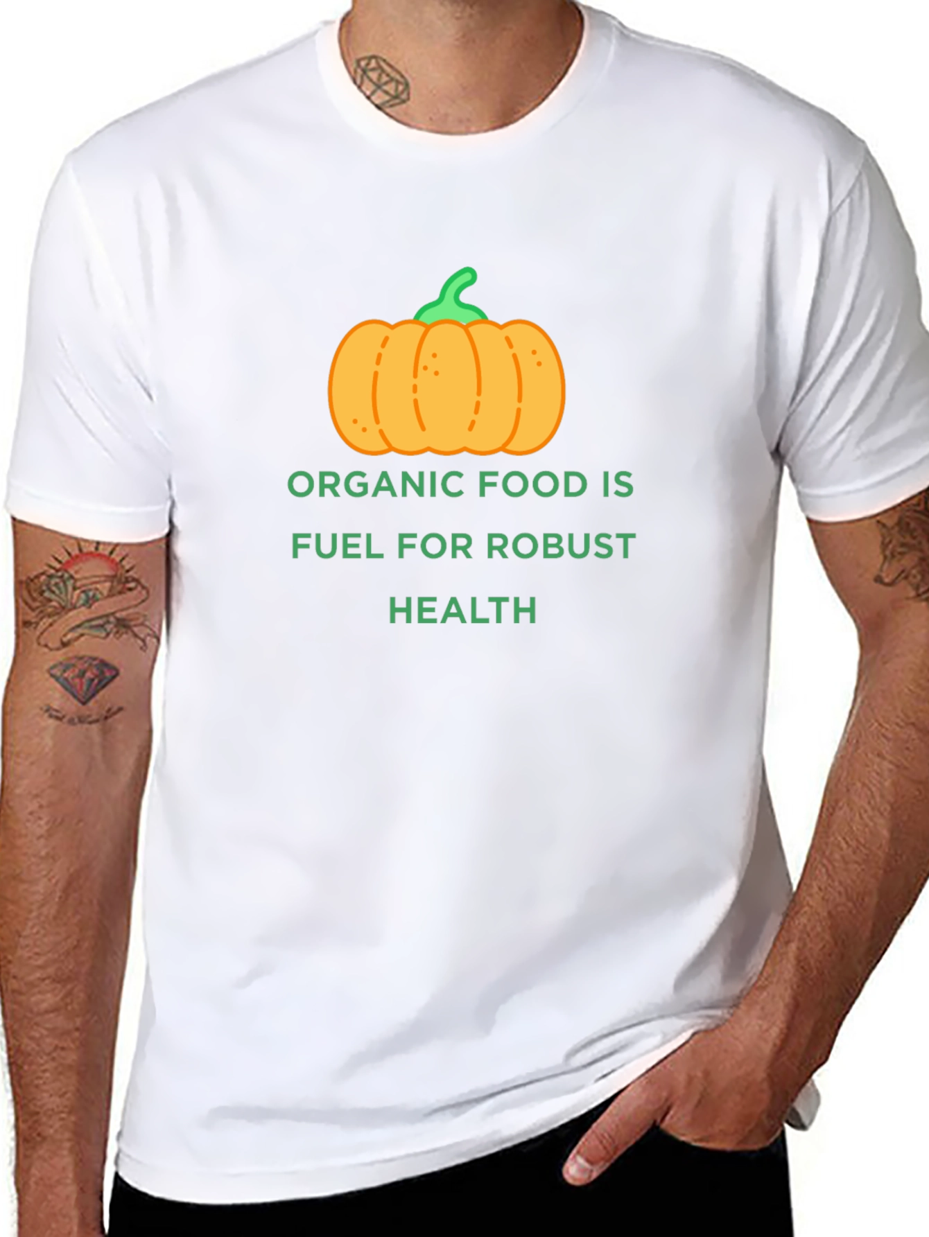 Organic Food Fuel T-Shirt