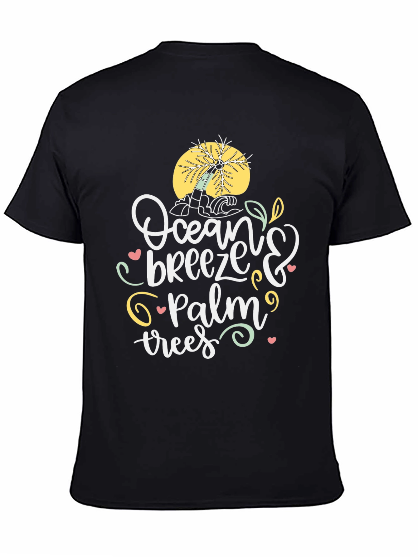 Ocean Breeze & Palm Trees Graphic Tee
