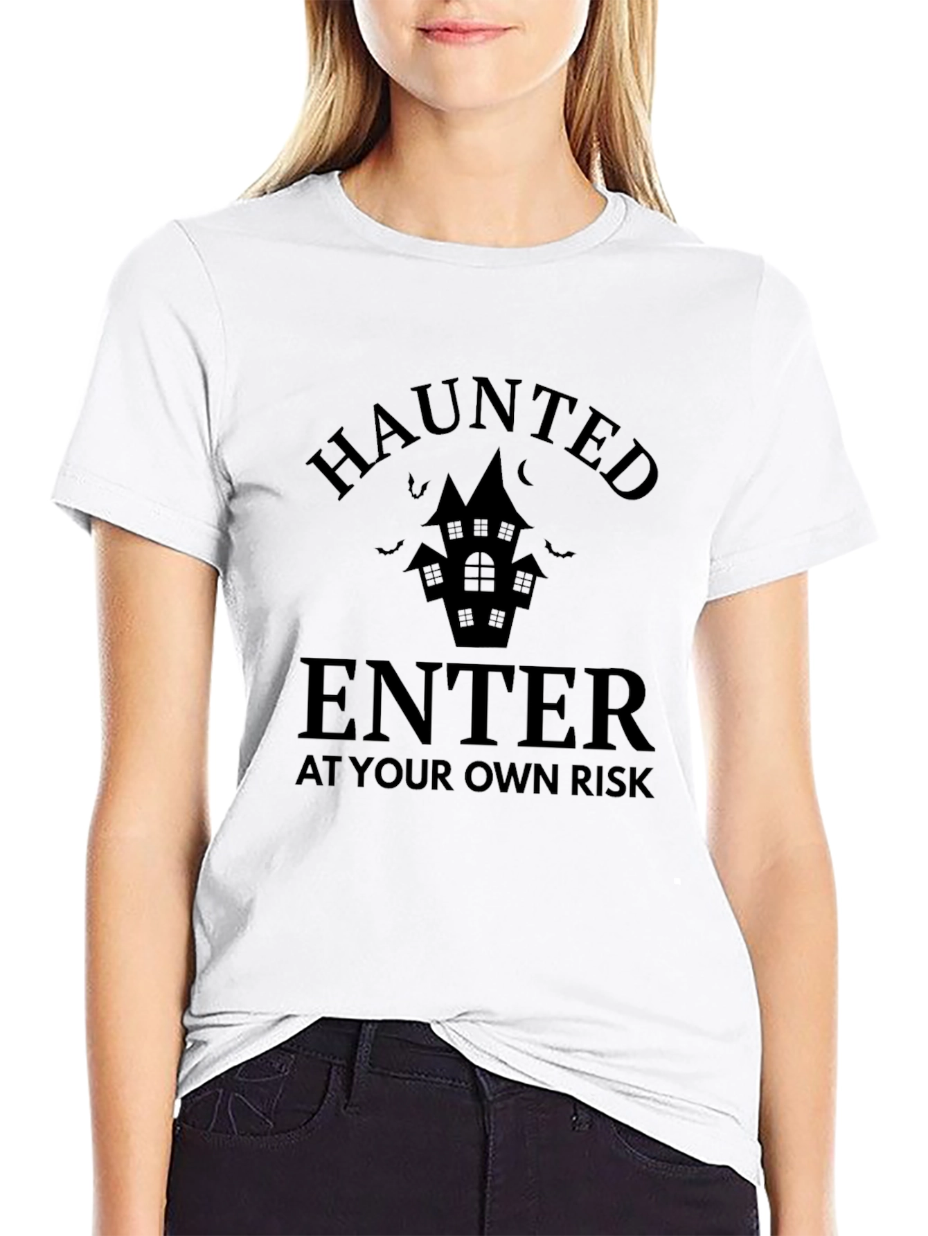 Haunted House Halloween T-Shirt