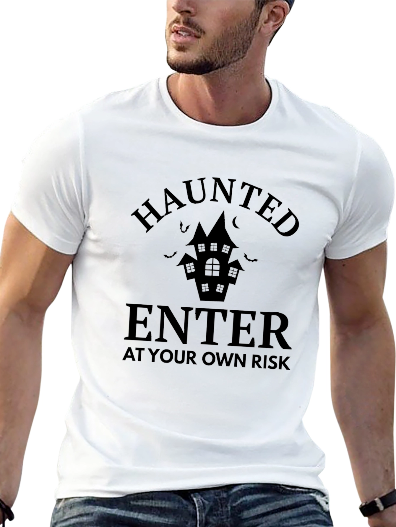 Haunted House Halloween T-Shirt