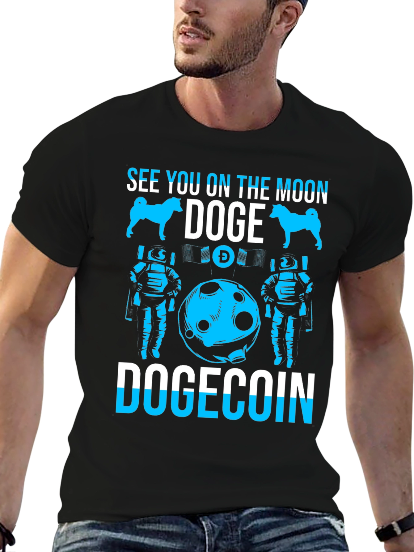 DogeCoin to the Moon T-Shirt
