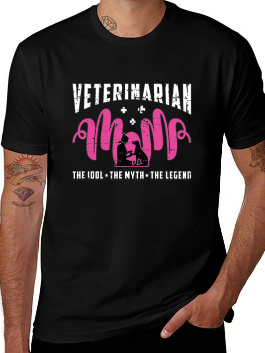 Veterinarian Mom T-Shirt - The Idol Myth Legend