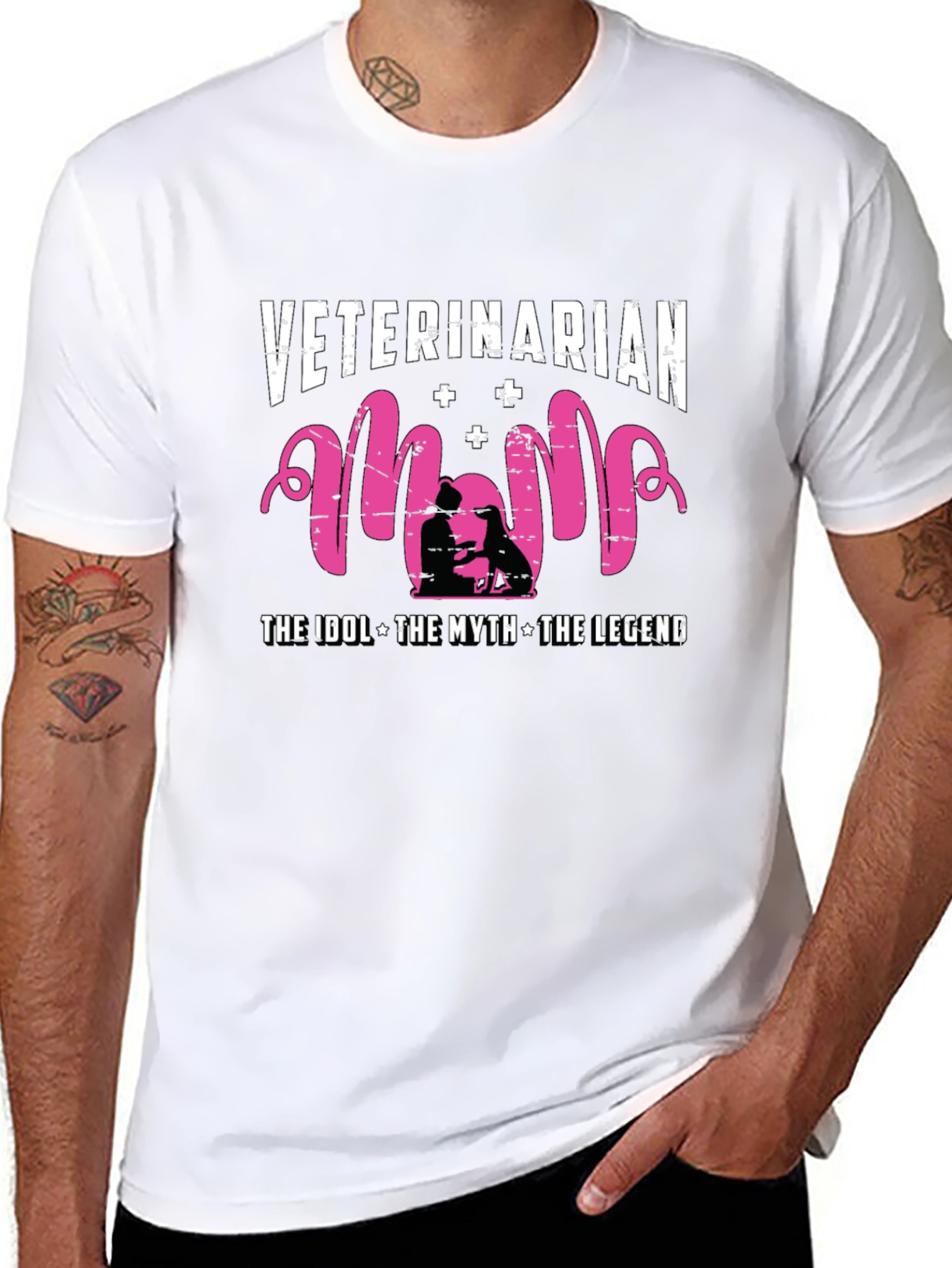 Veterinarian Mom T-Shirt - The Idol Myth Legend