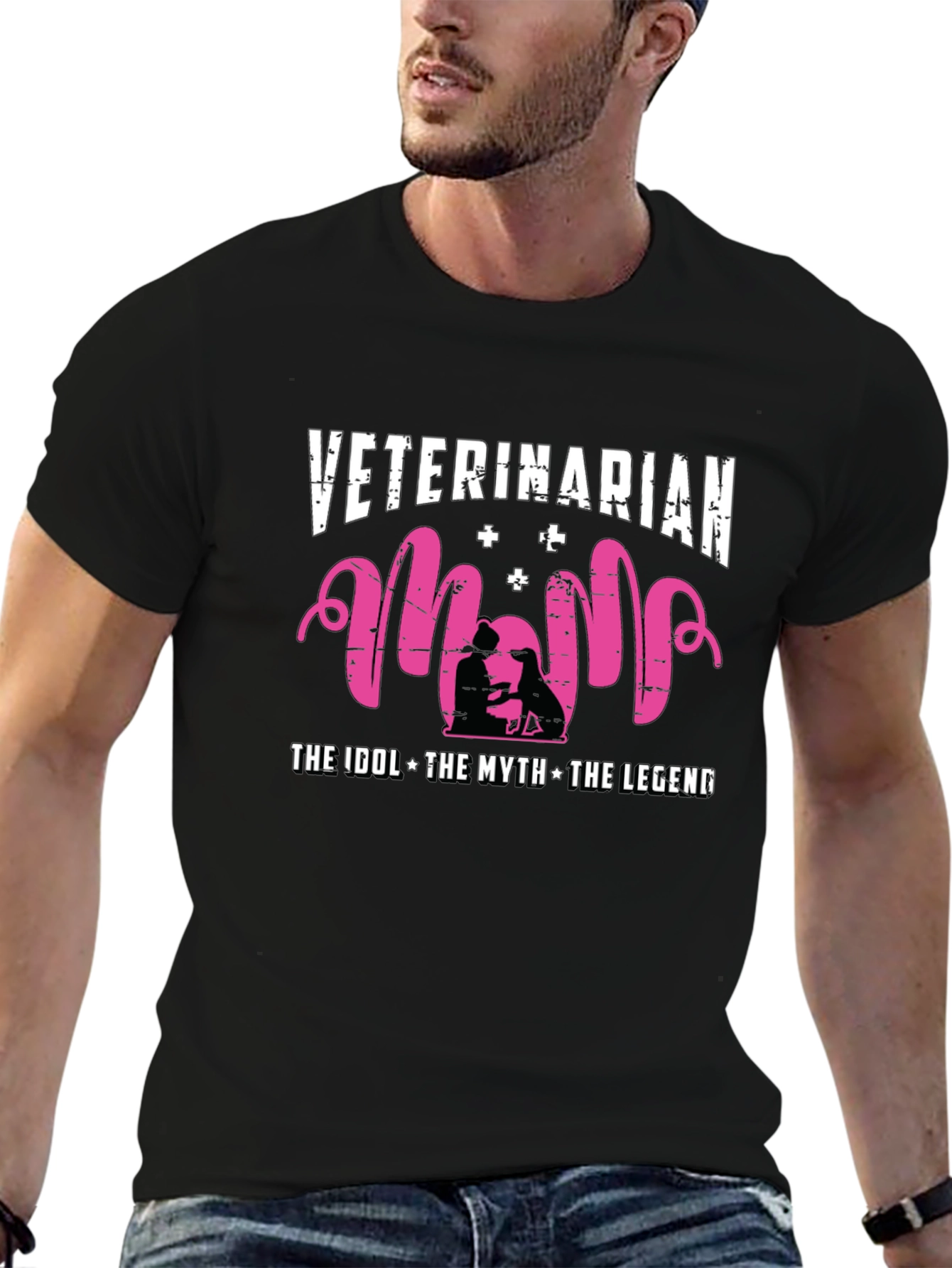 Veterinarian Mom T-Shirt - The Idol Myth Legend