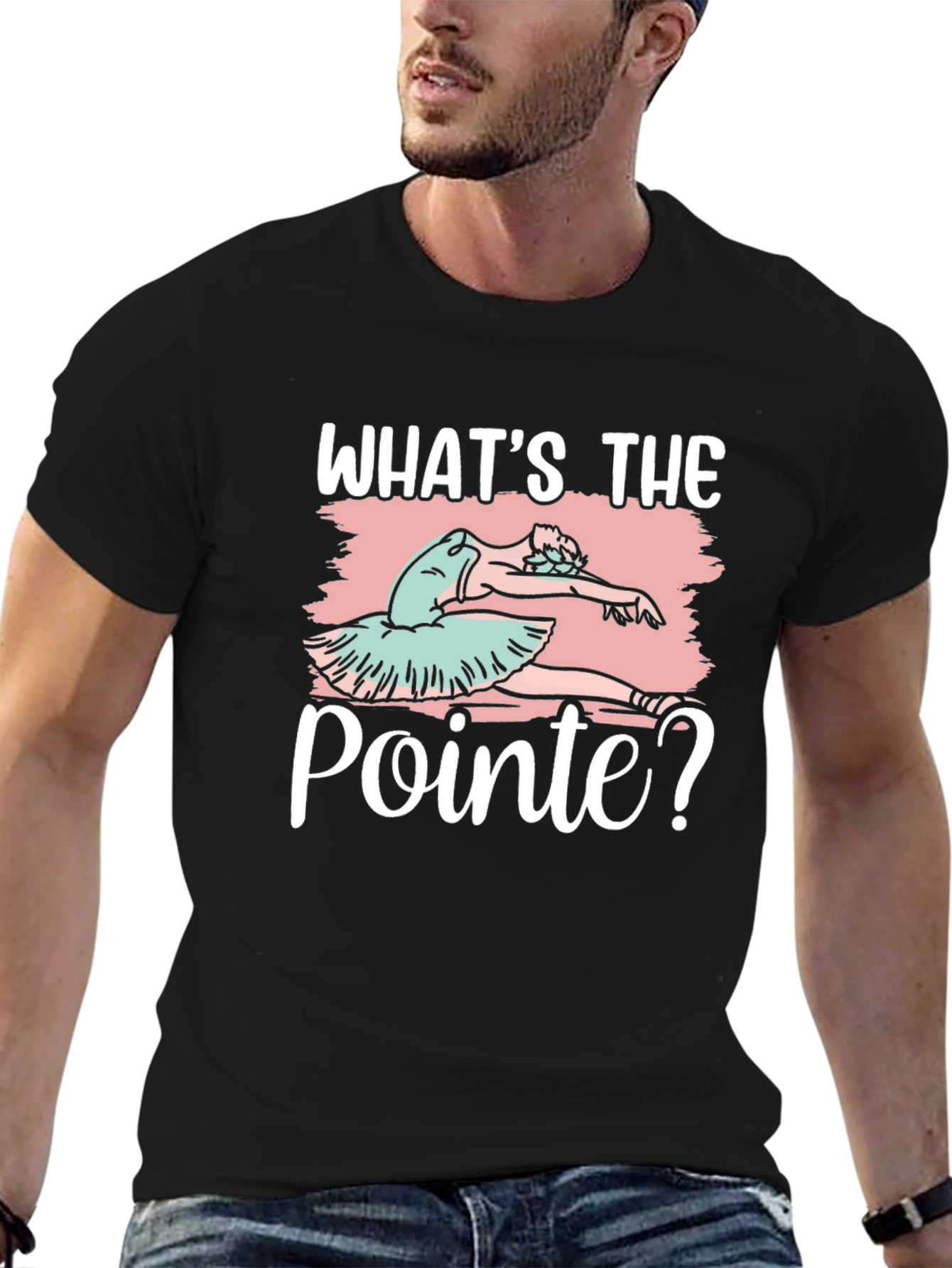 Ballet Pointe T-Shirt - Dance Lover Tee