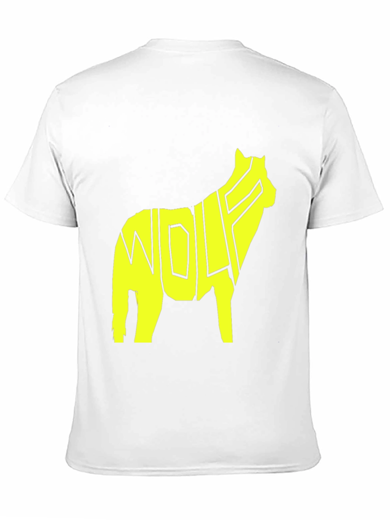 Wolf Silhouette Graphic Tee - Black T-Shirt