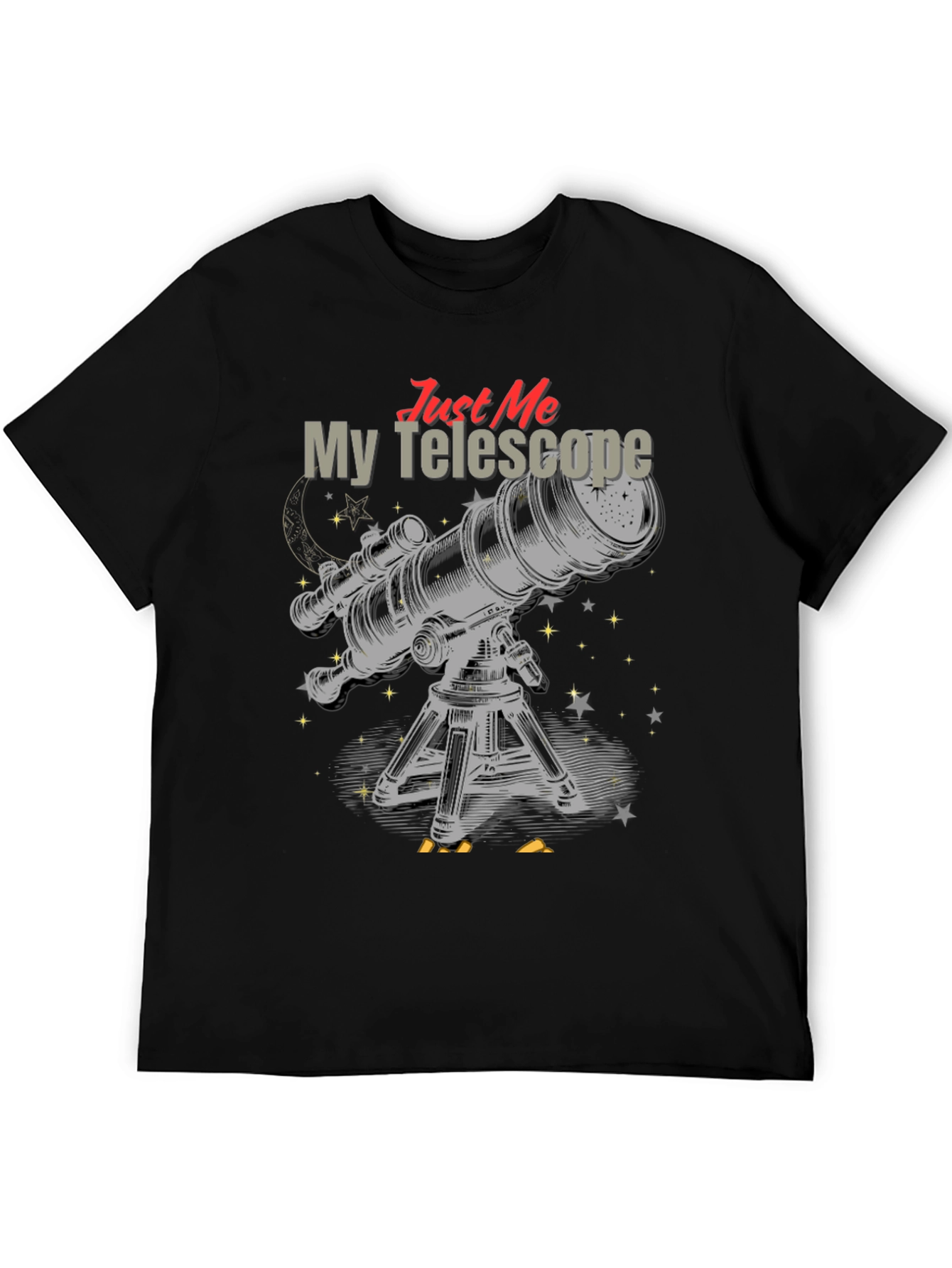 Just Me and My Telescope Graphic Tee