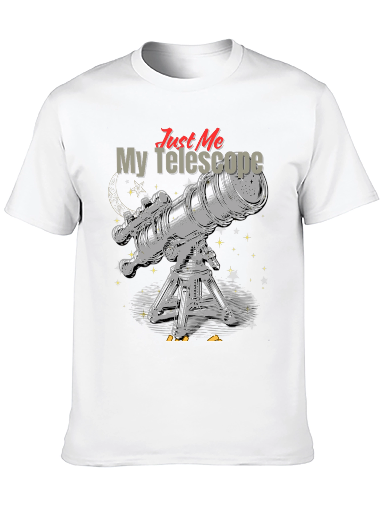 Just Me and My Telescope Graphic Tee
