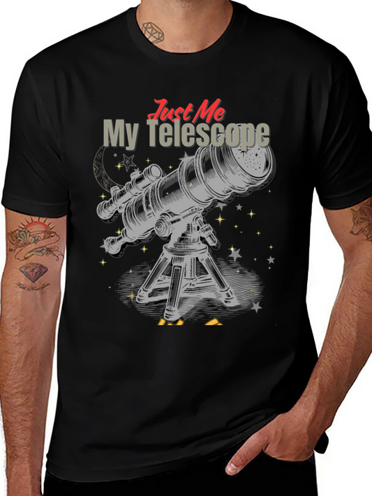 Just Me and My Telescope Graphic Tee