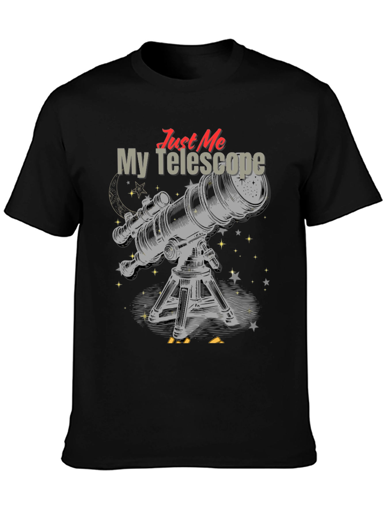 Just Me and My Telescope Graphic Tee