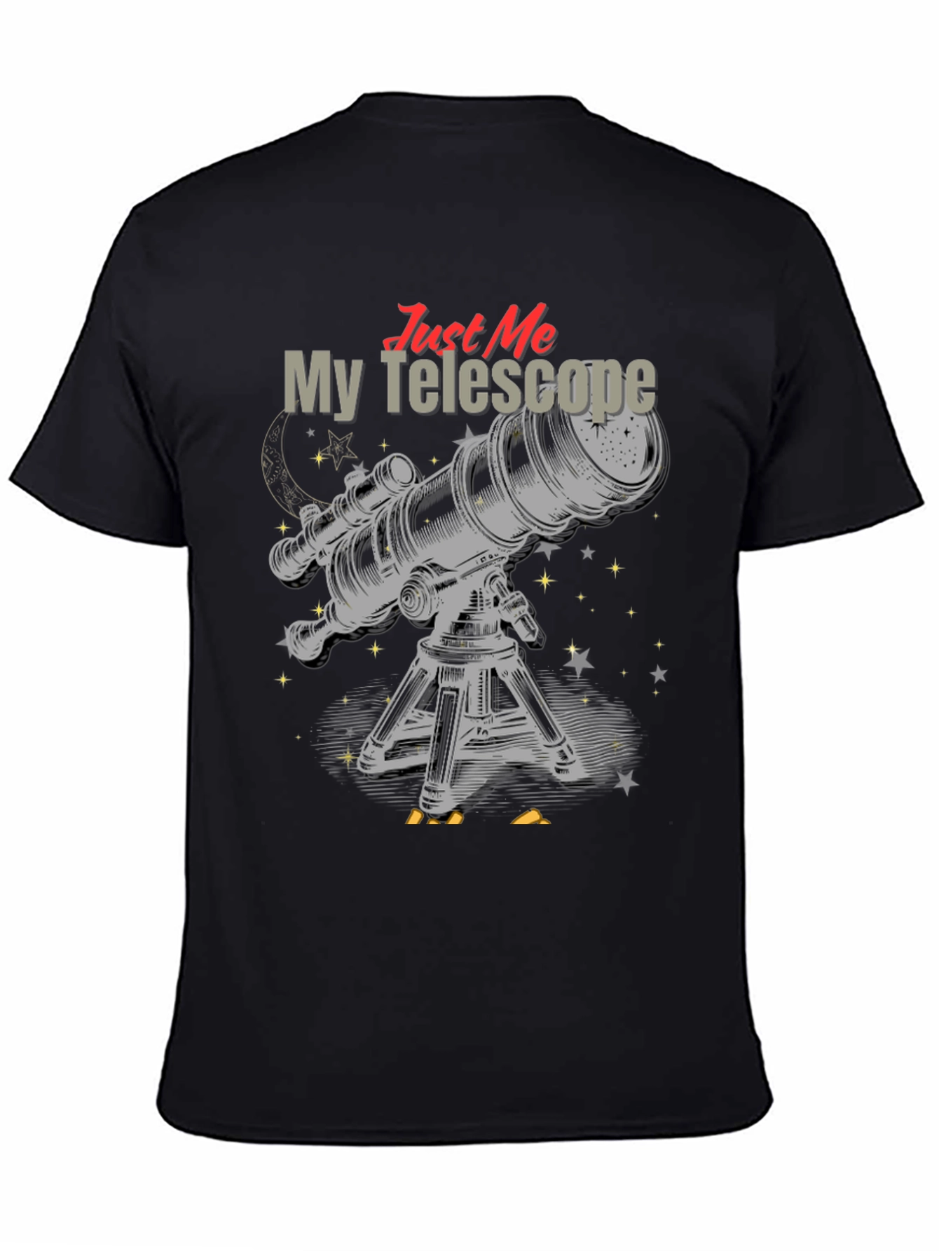 Just Me and My Telescope Graphic Tee