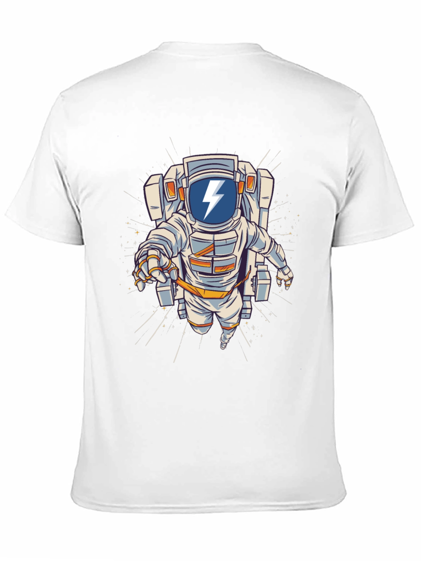 Astronaut Graphic T-Shirt - Bold Space Design