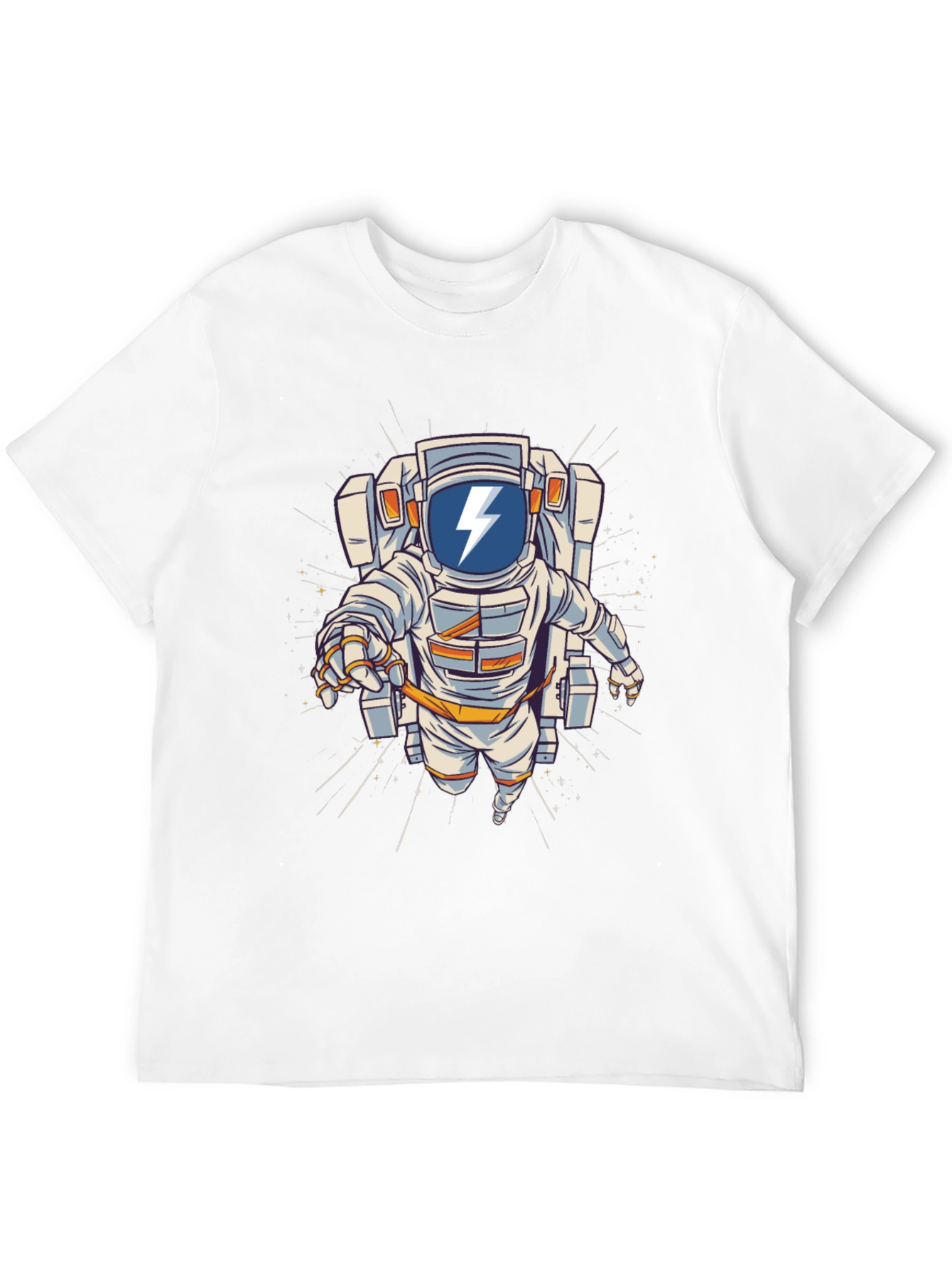 Astronaut Graphic T-Shirt - Bold Space Design