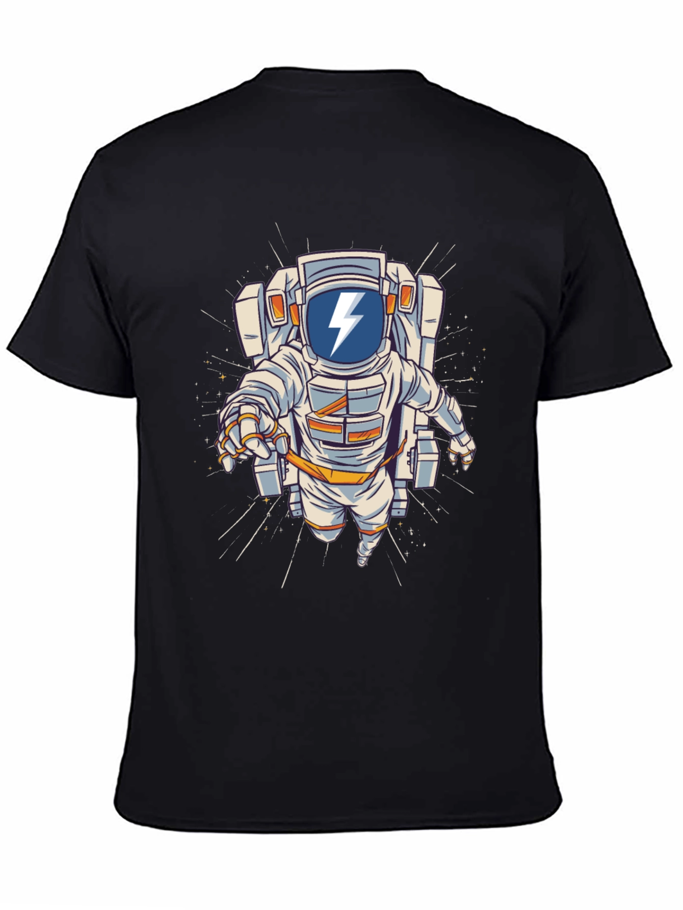 Astronaut Graphic T-Shirt - Bold Space Design
