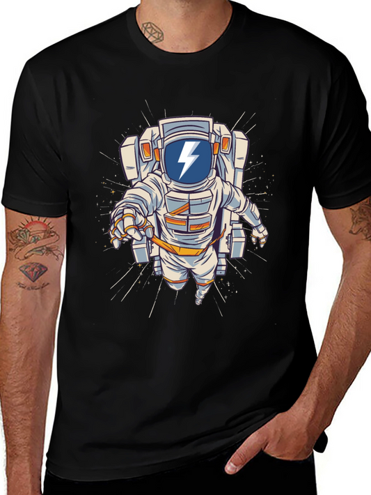 Astronaut Graphic T-Shirt - Bold Space Design