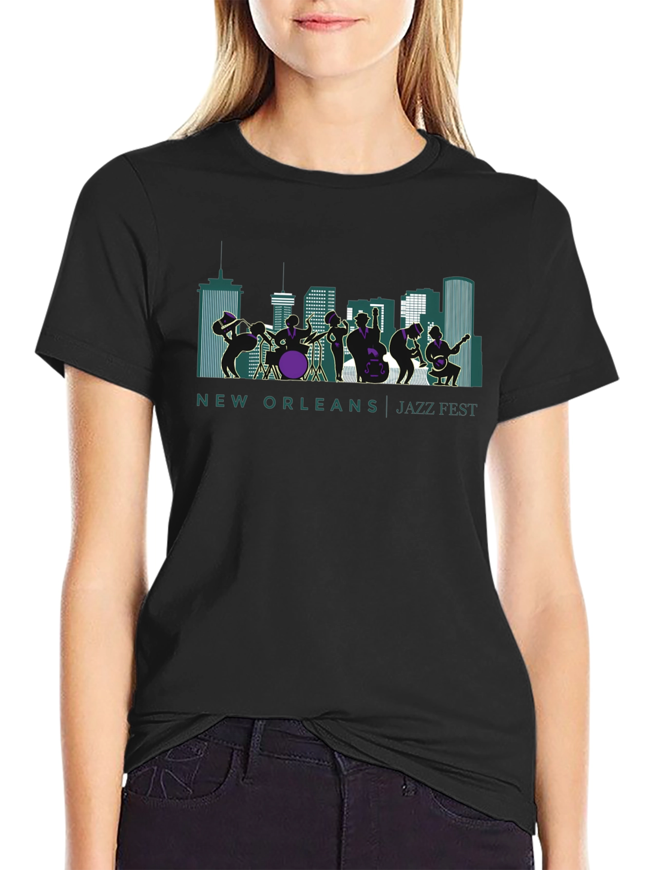 New Orleans Jazz Fest Graphic T-Shirt