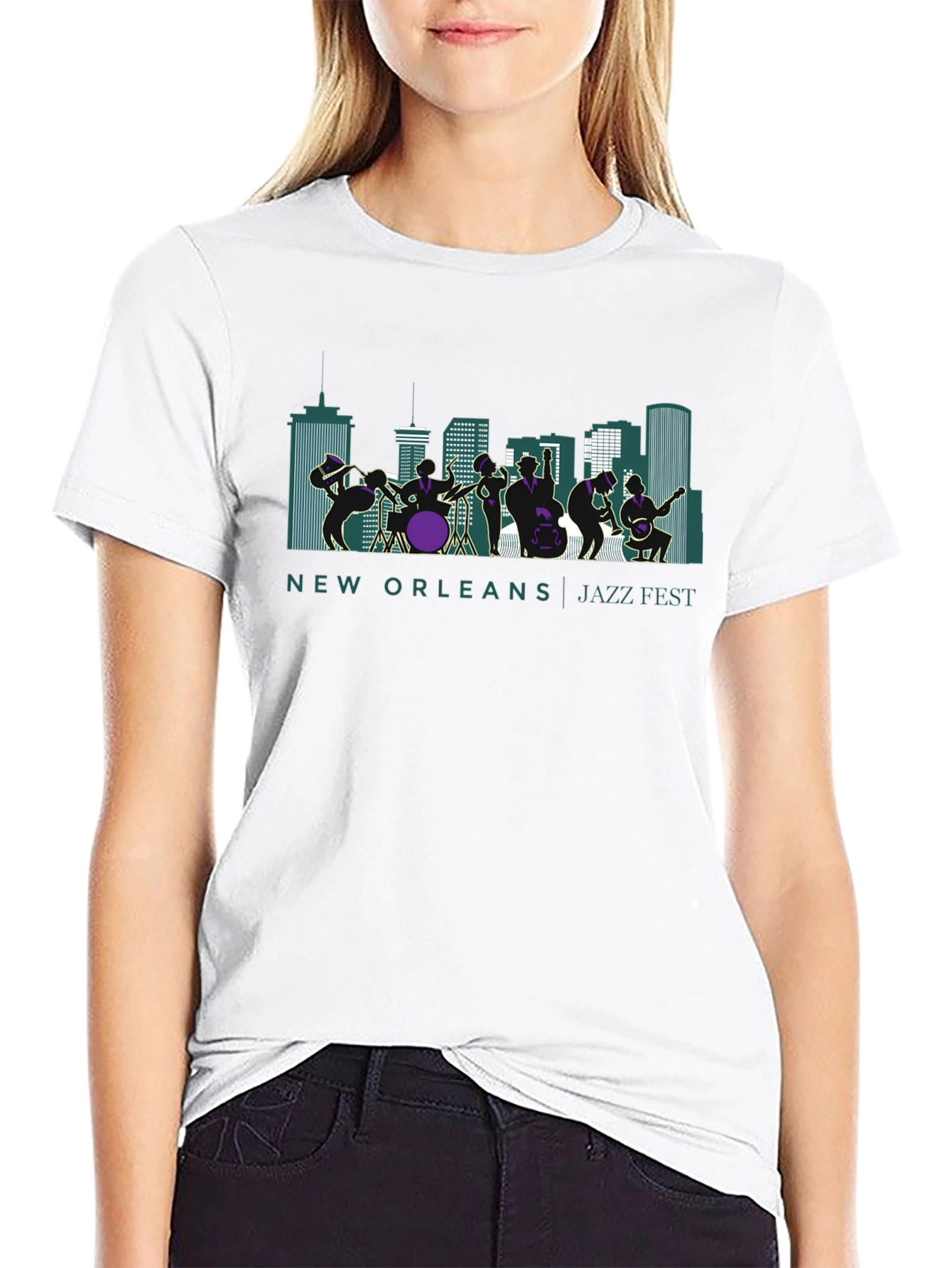 New Orleans Jazz Fest Graphic T-Shirt