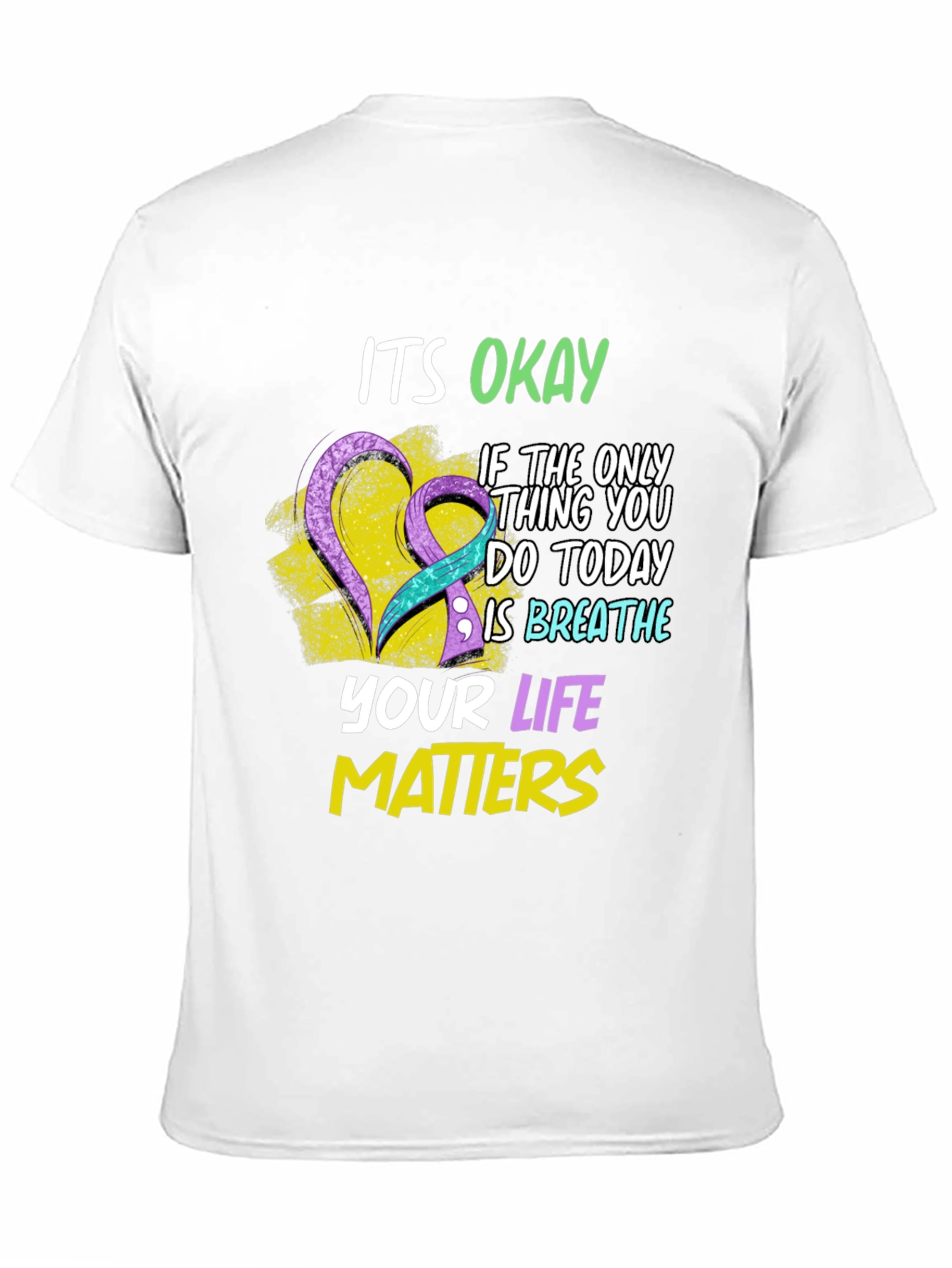 Its Okay Mental Health Awareness T-Shirt