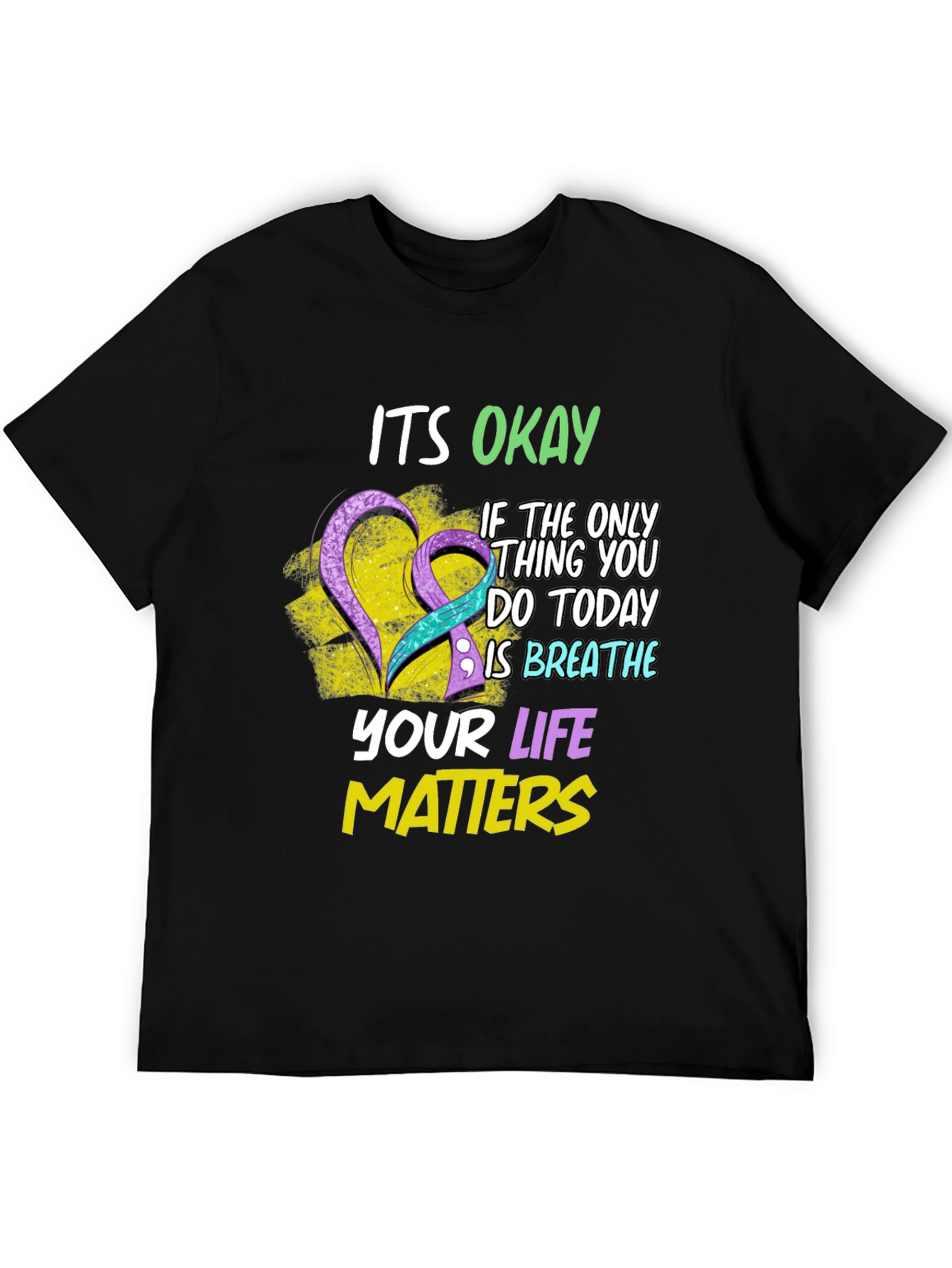 Its Okay Mental Health Awareness T-Shirt