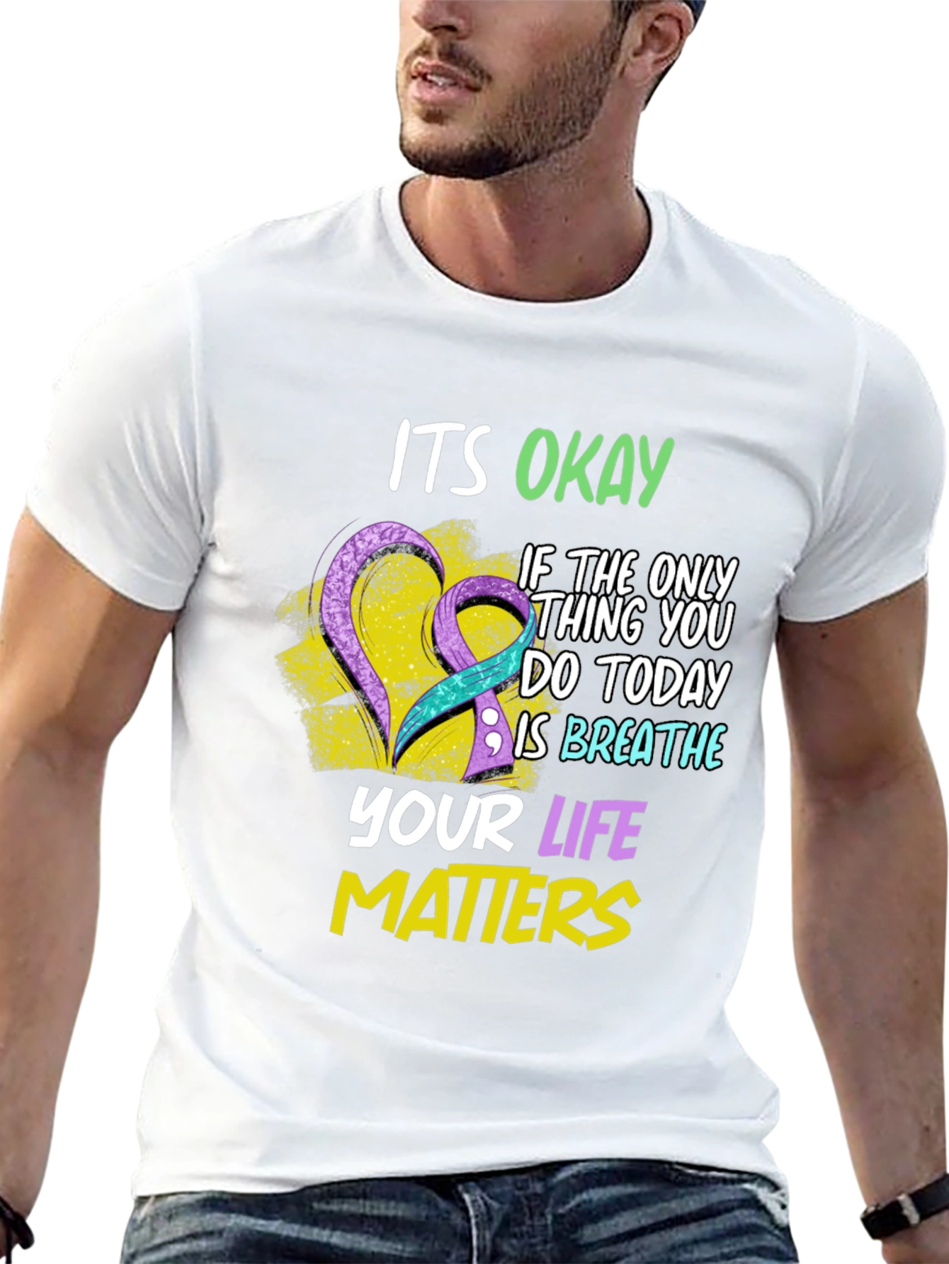 Its Okay Mental Health Awareness T-Shirt