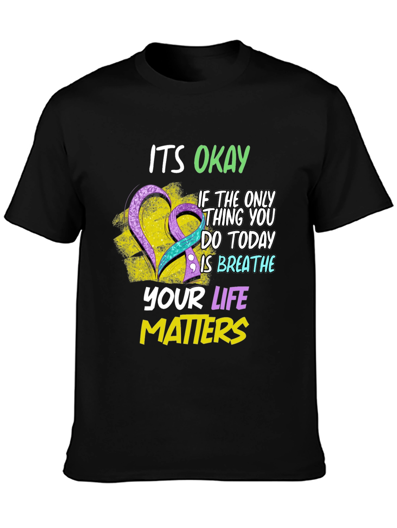 Its Okay Mental Health Awareness T-Shirt