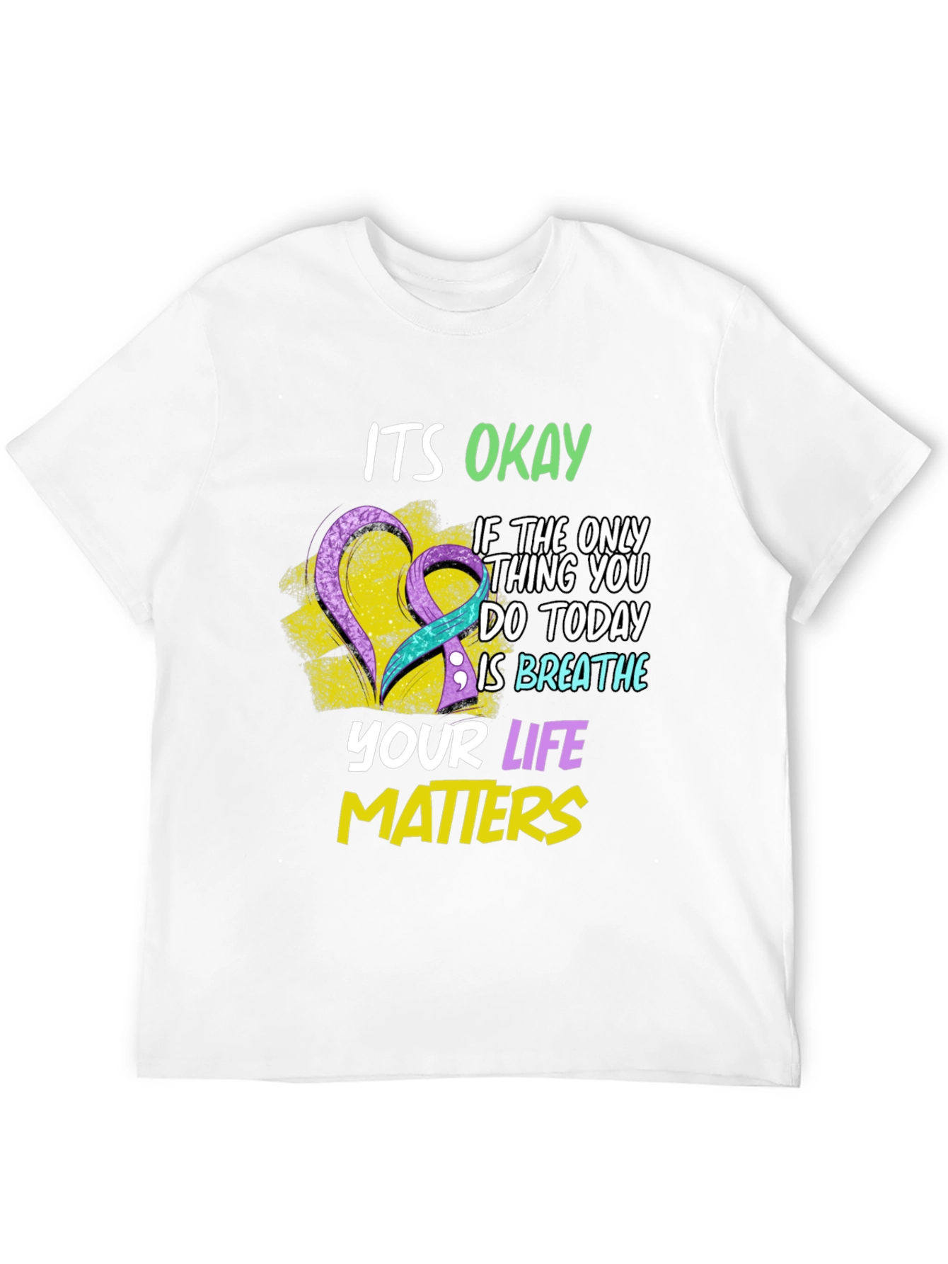 Its Okay Mental Health Awareness T-Shirt