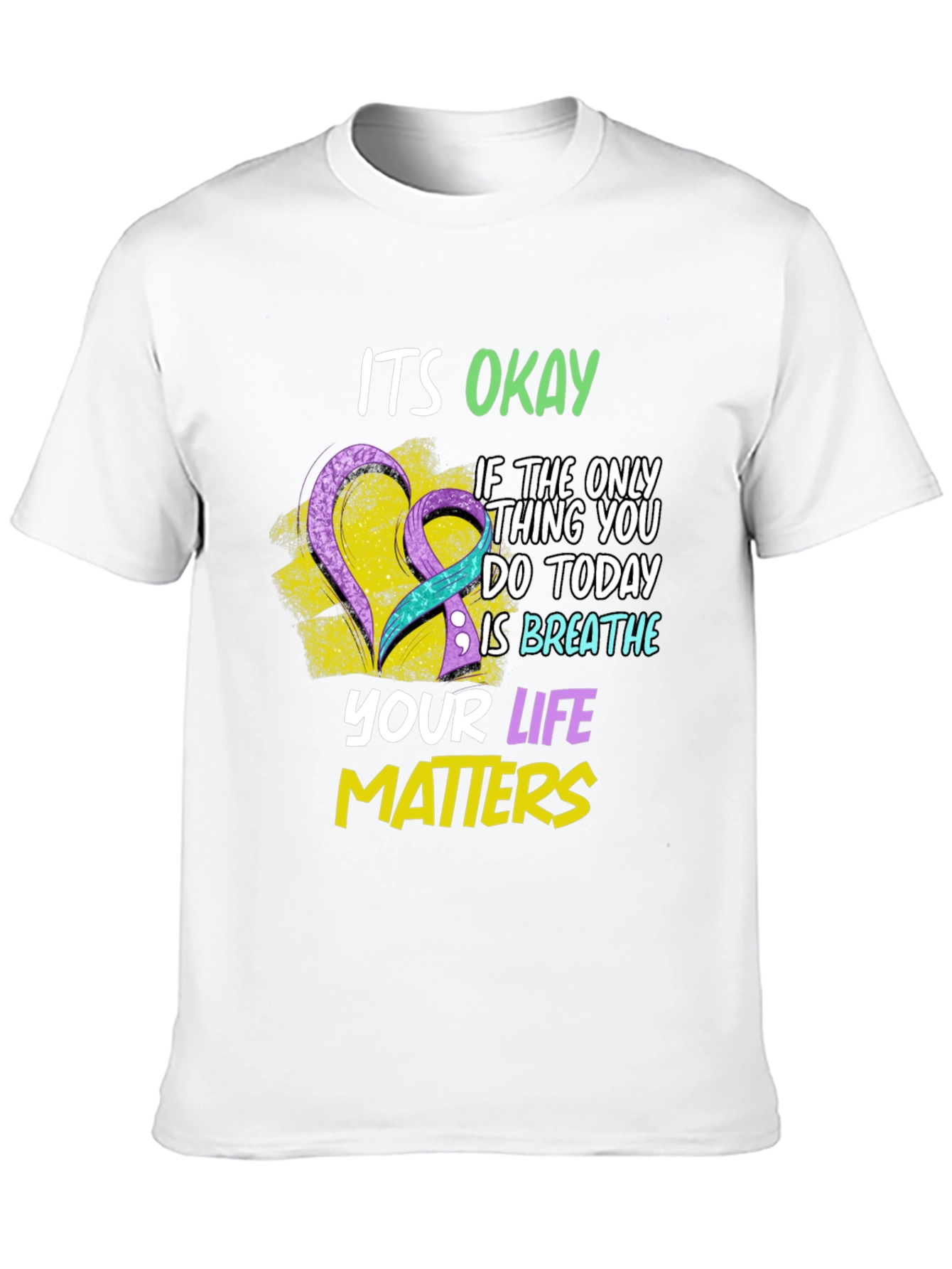 Its Okay Mental Health Awareness T-Shirt