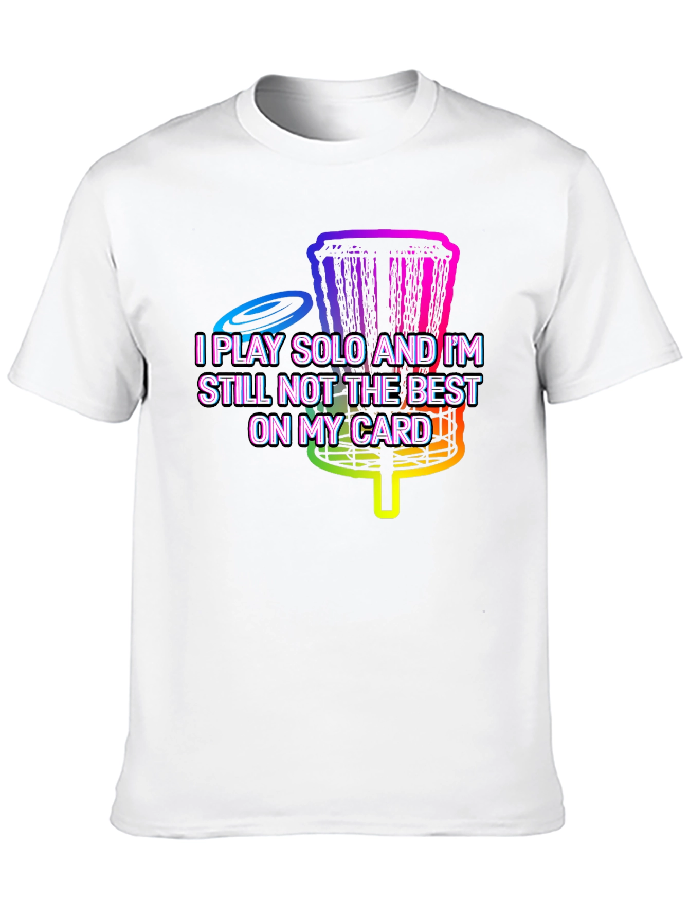 Solo Disc Golf T-Shirt: Play Your Own Game!