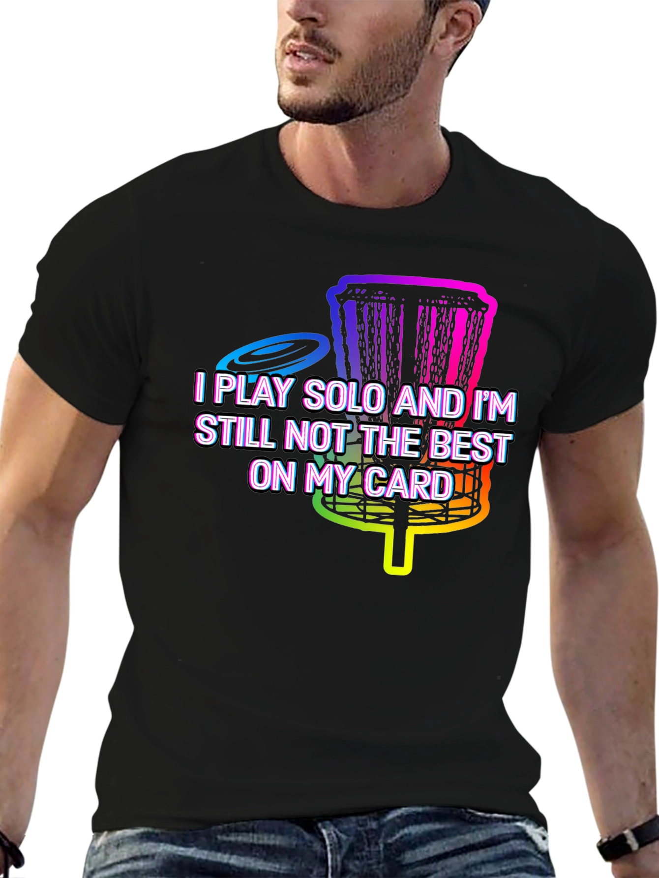 Solo Disc Golf T-Shirt: Play Your Own Game!