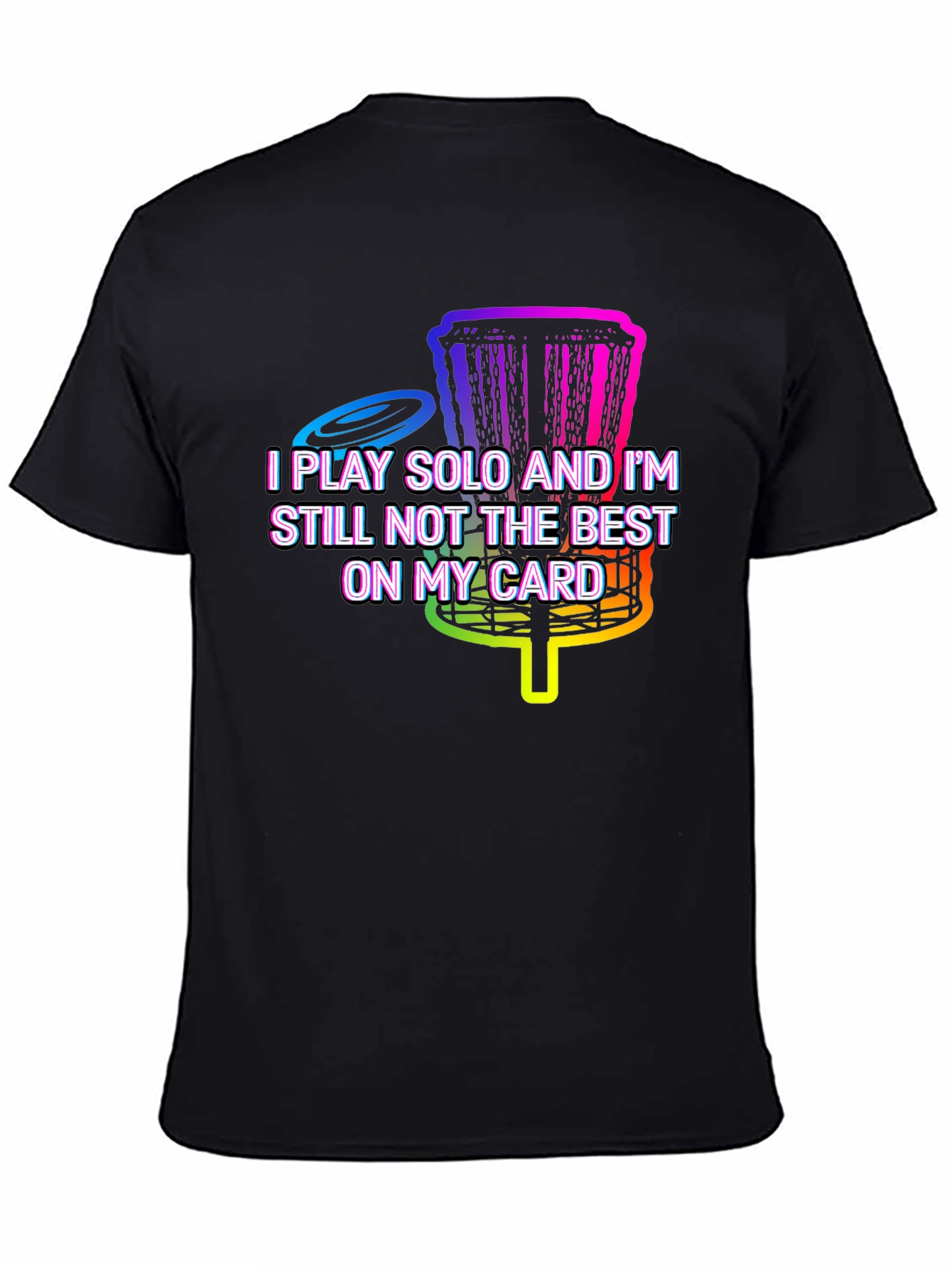 Solo Disc Golf T-Shirt: Play Your Own Game!