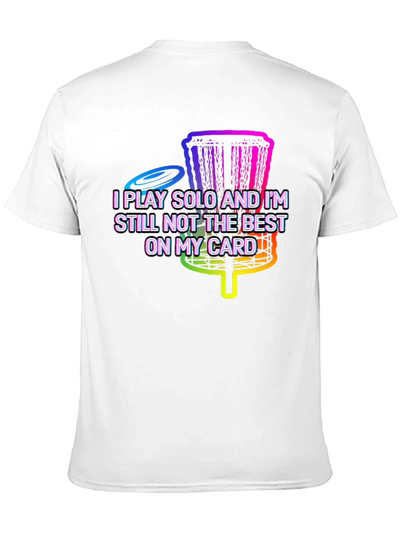 Solo Disc Golf T-Shirt: Play Your Own Game!
