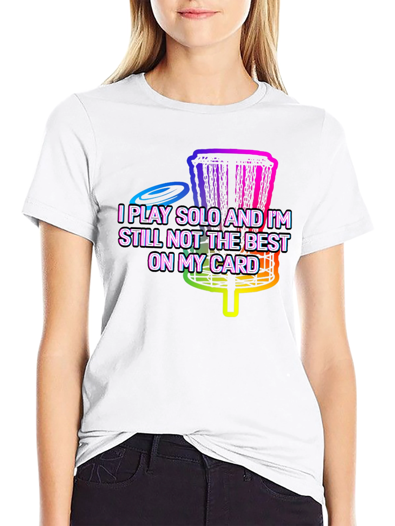 Solo Disc Golf T-Shirt: Play Your Own Game!