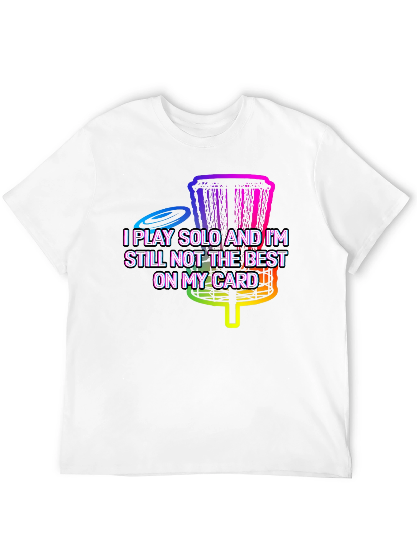Solo Disc Golf T-Shirt: Play Your Own Game!