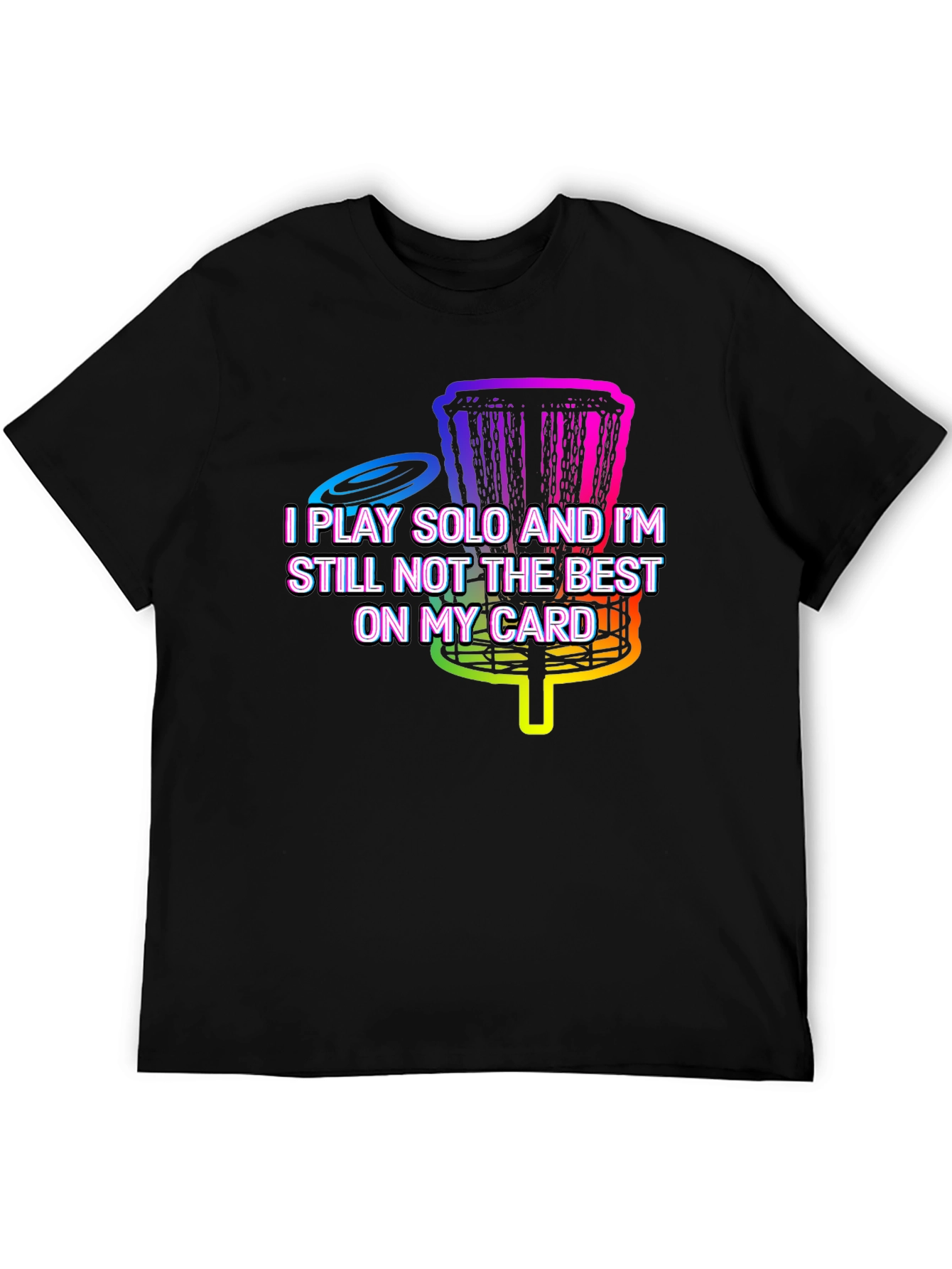 Solo Disc Golf T-Shirt: Play Your Own Game!