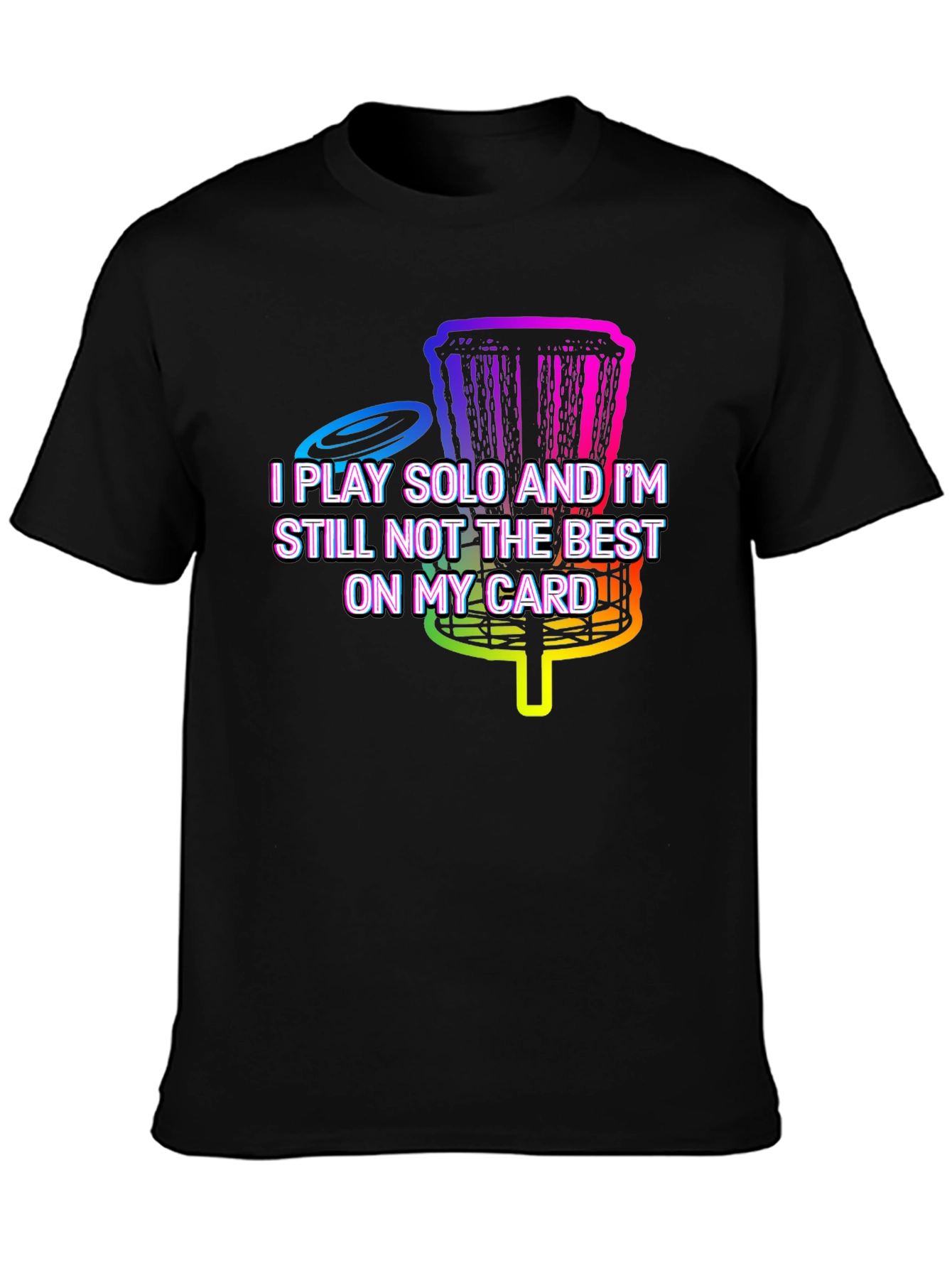 Solo Disc Golf T-Shirt: Play Your Own Game!