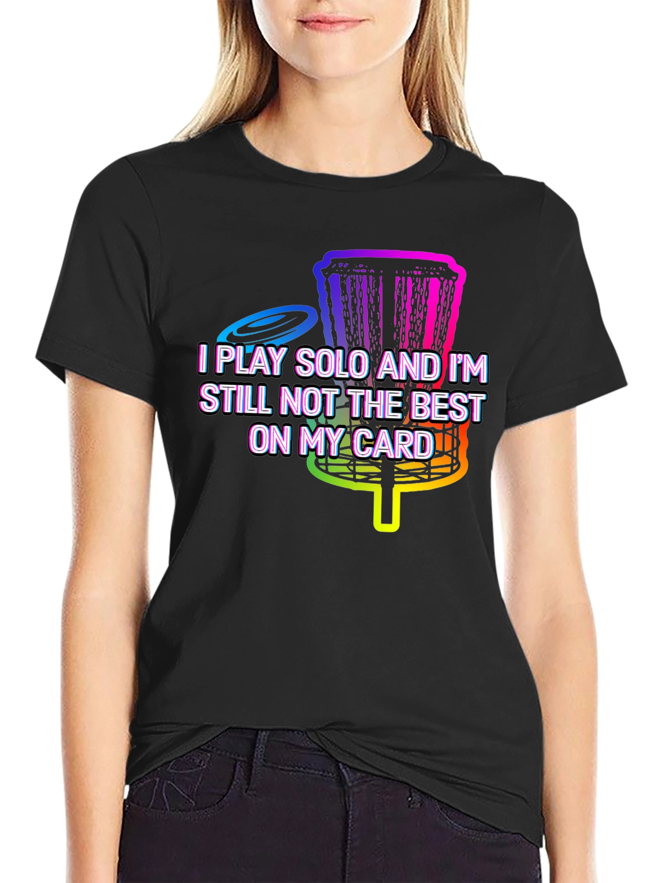 Solo Disc Golf T-Shirt: Play Your Own Game!