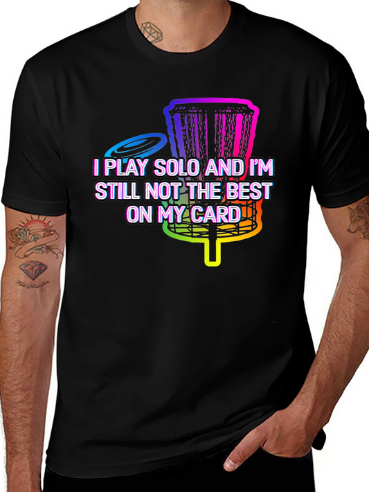 Solo Disc Golf T-Shirt: Play Your Own Game!