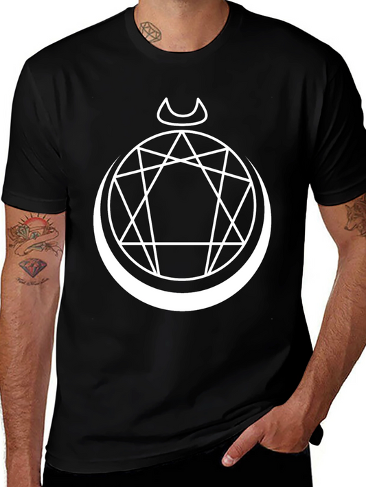 Occult Moon Phase Graphic T-Shirt