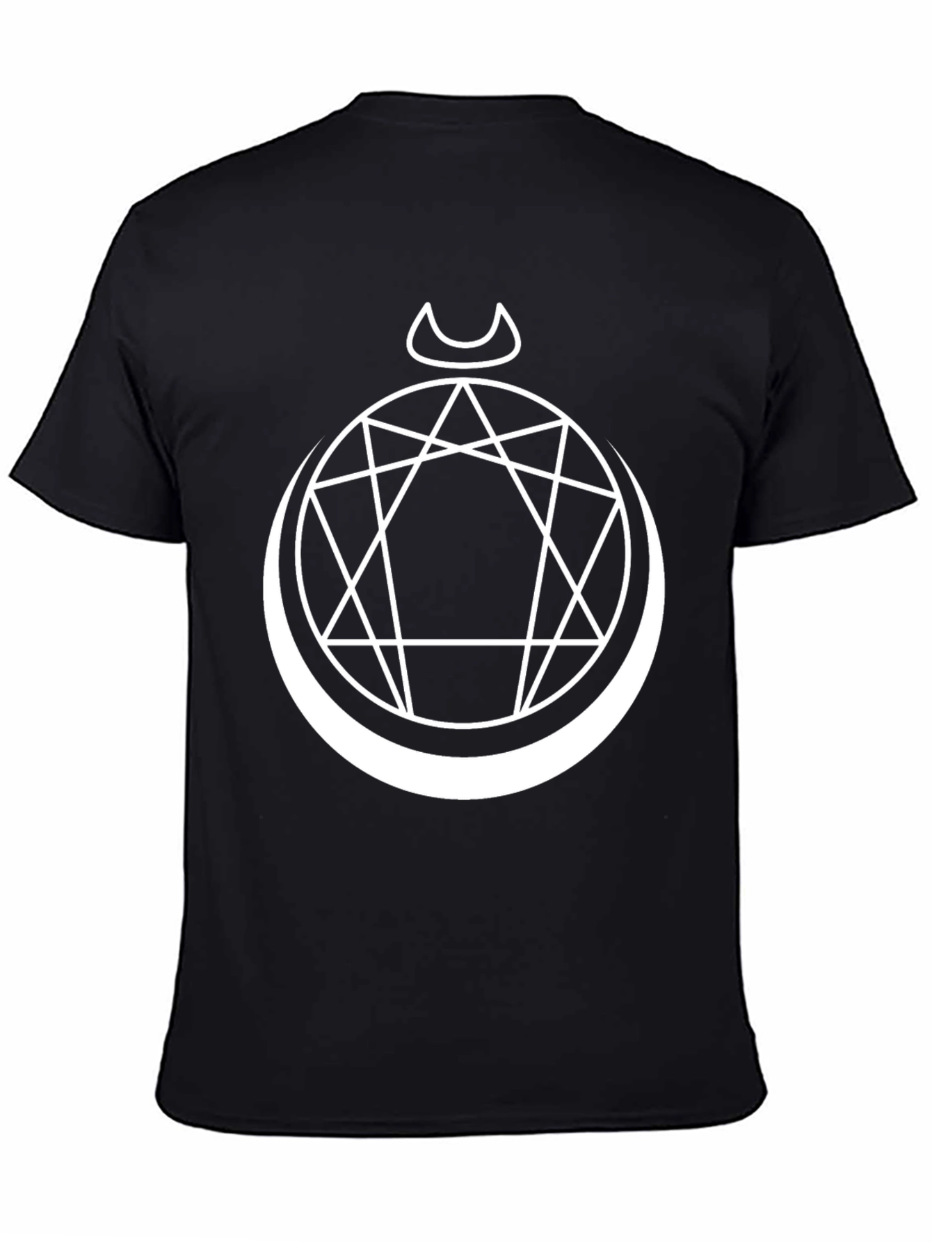 Occult Moon Phase Graphic T-Shirt