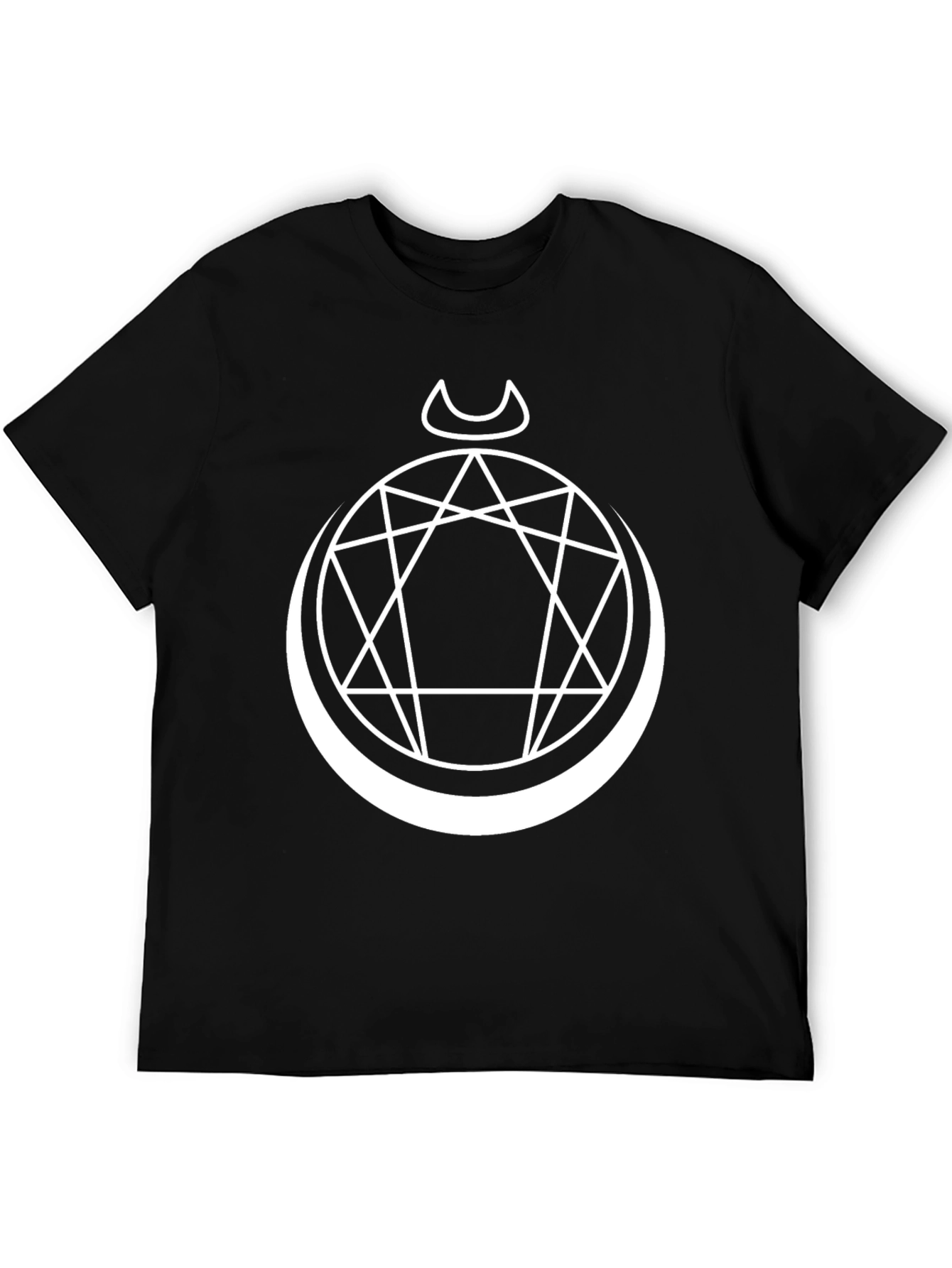 Occult Moon Phase Graphic T-Shirt