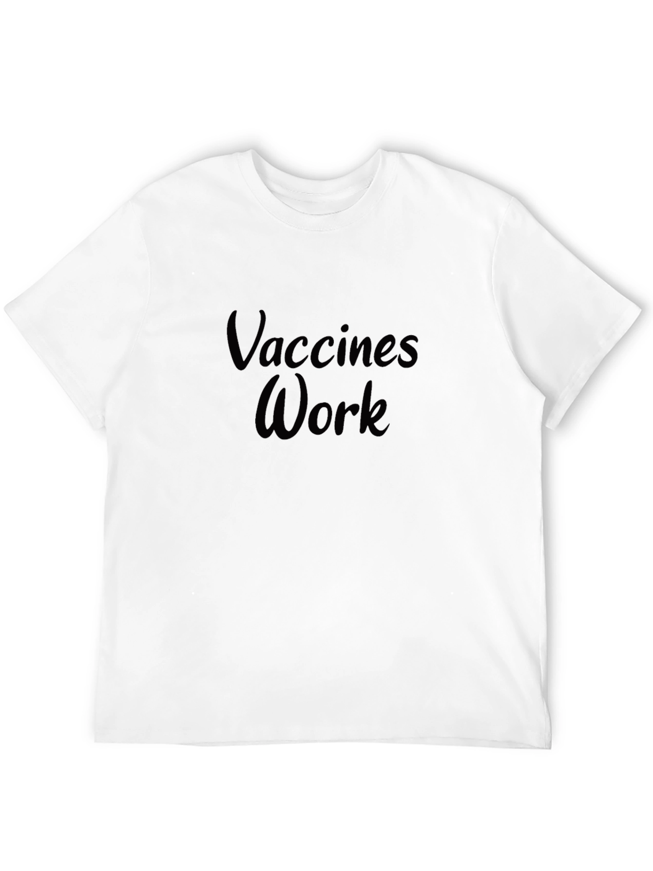 Vaccines Work T-Shirt - Pro-Vaccine Statement Tee
